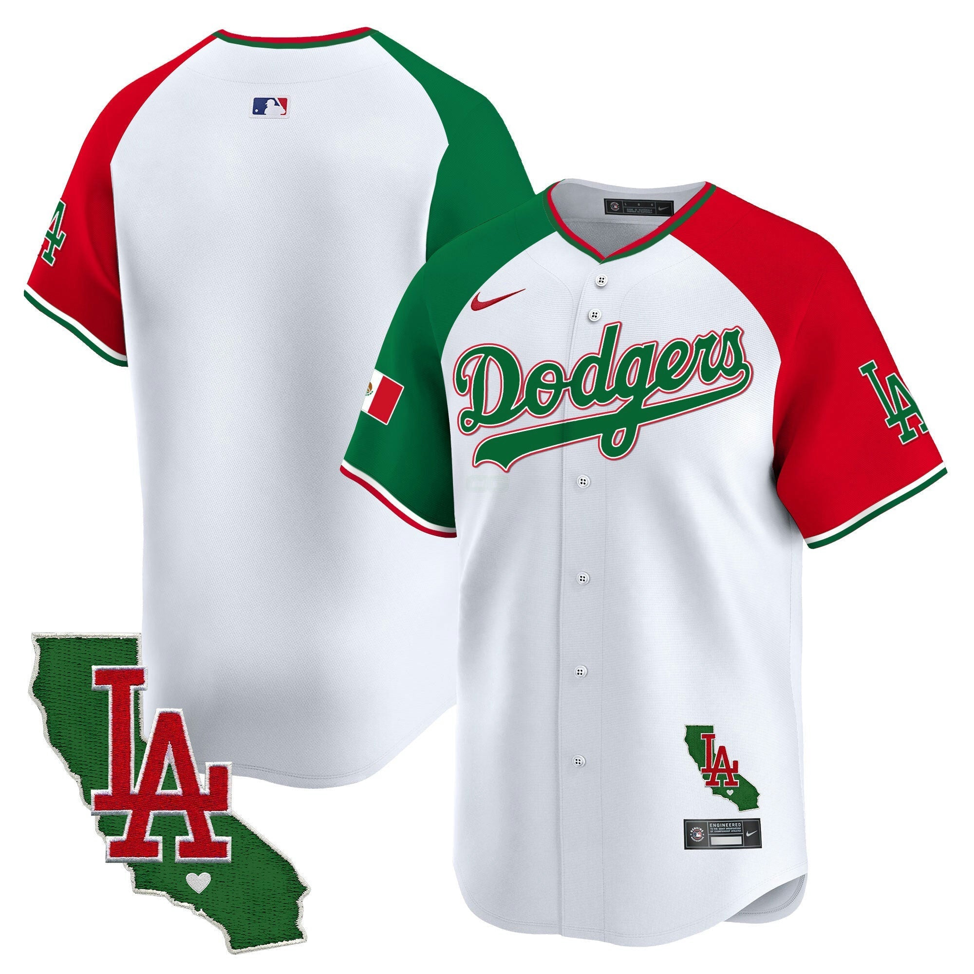Camisa MLB Men’s Mexico California Patch Vapor Premier Limited Jersey V4