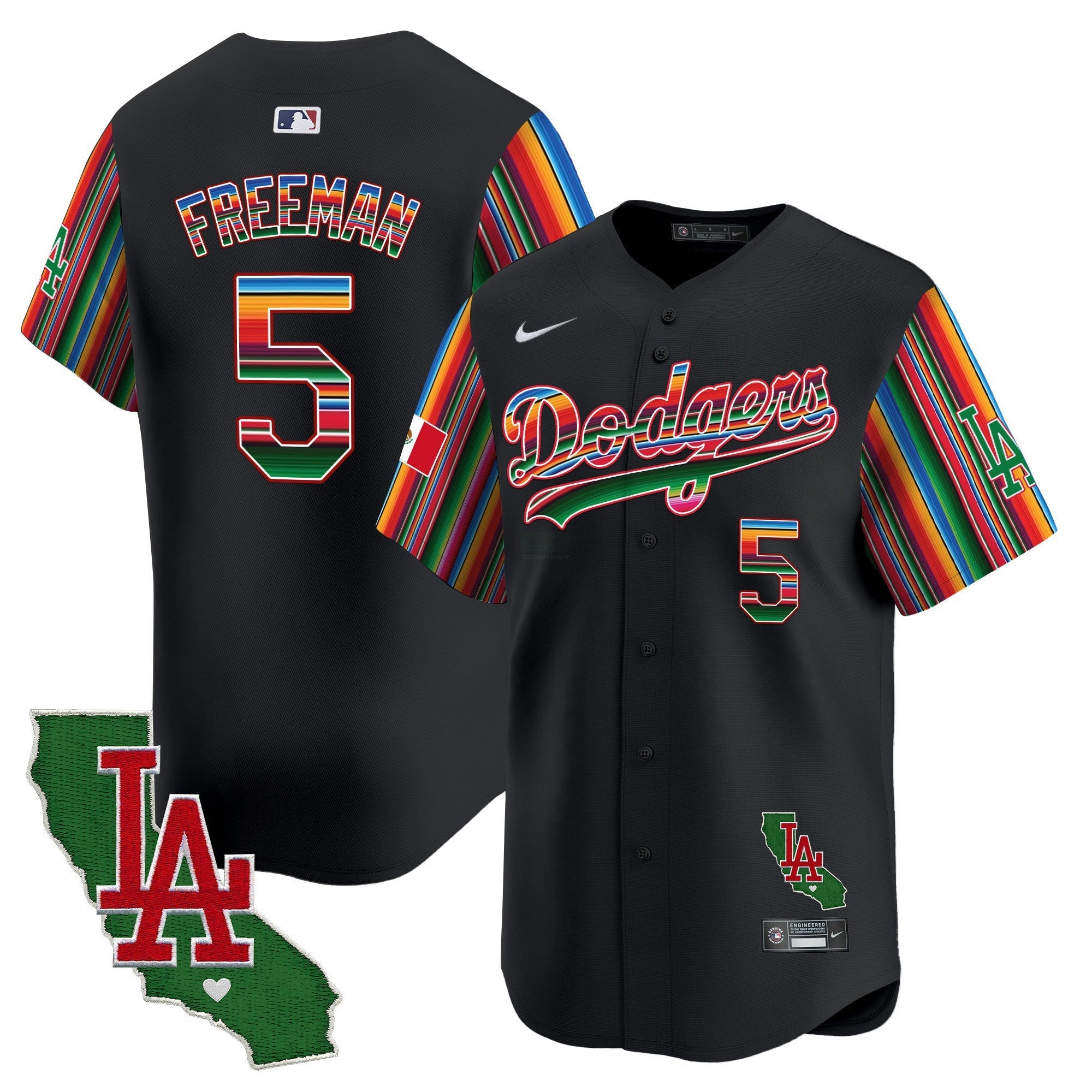 Camisa MLB Men’s Mexico California Patch Vapor Premier Limited Jersey V5