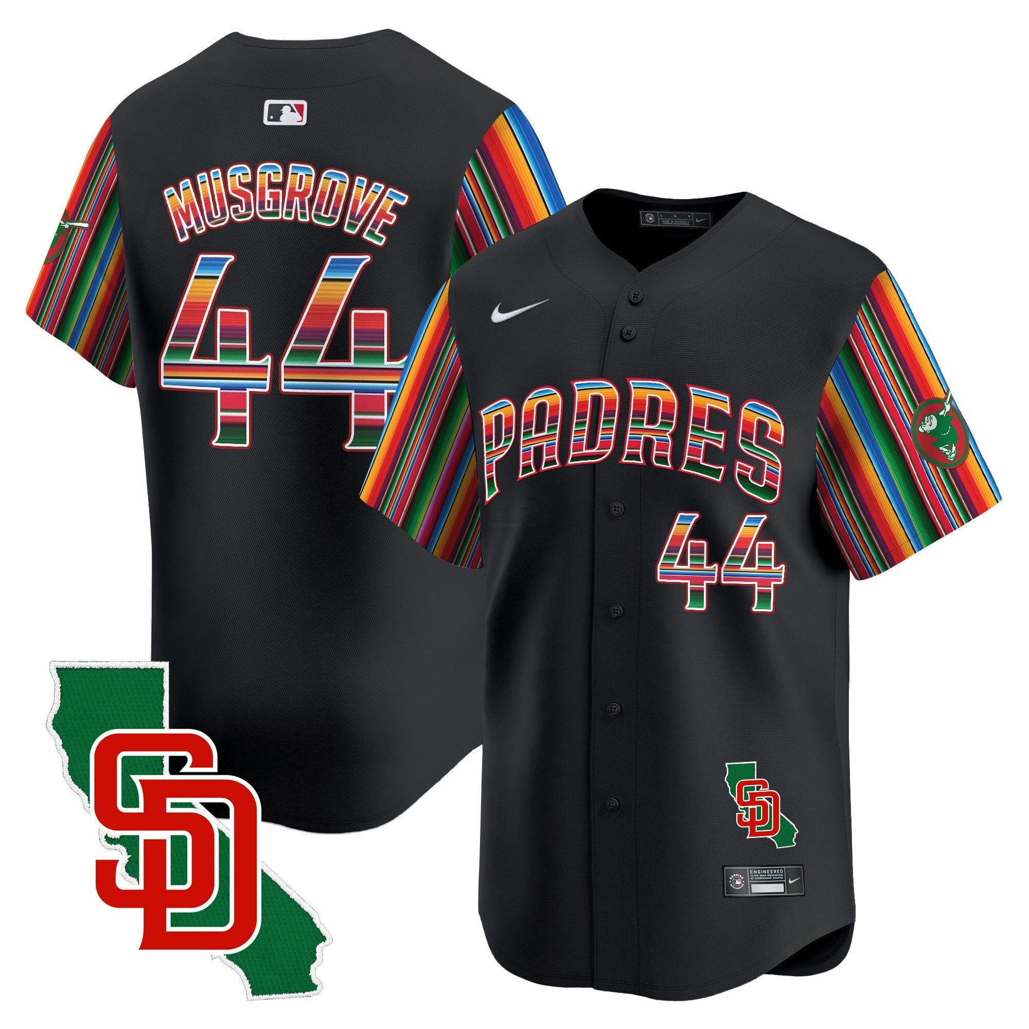 Camisa MLB Men’s Mexico California Patch Vapor Premier Limited Jersey V6