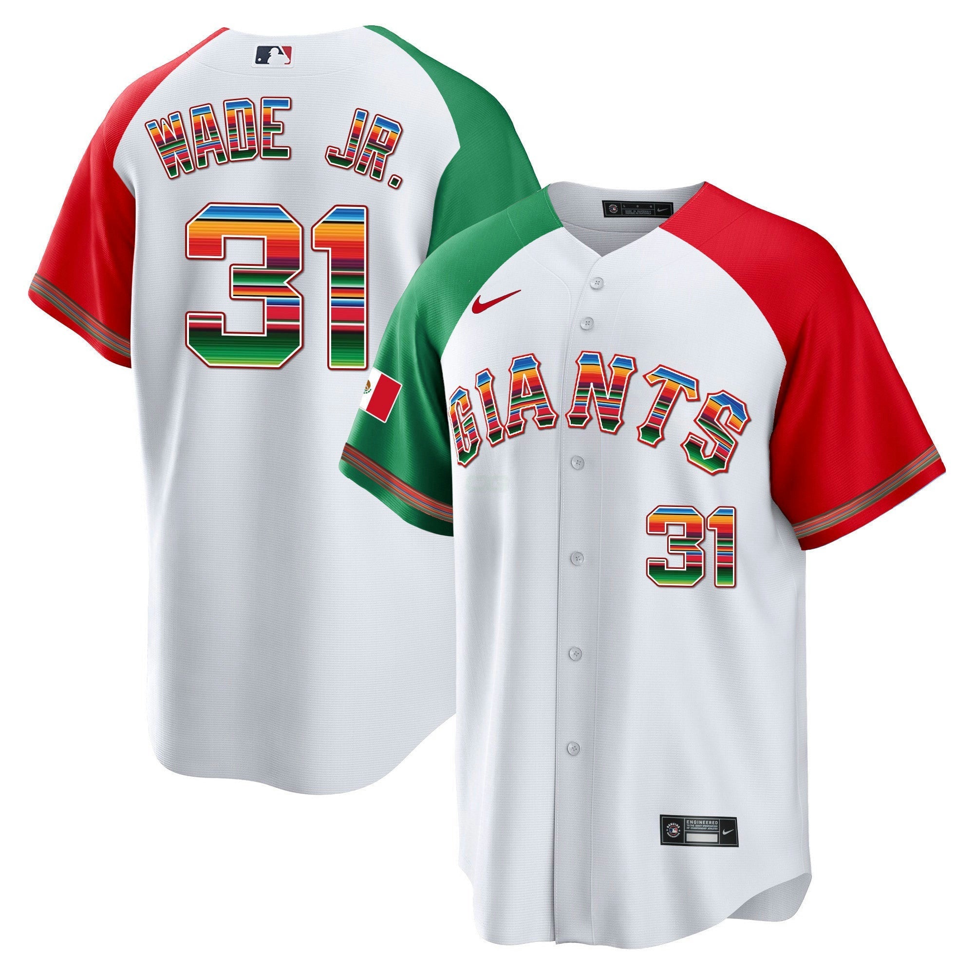 Camisa MLB Men’s Mexico Cool Base Limited Jersey