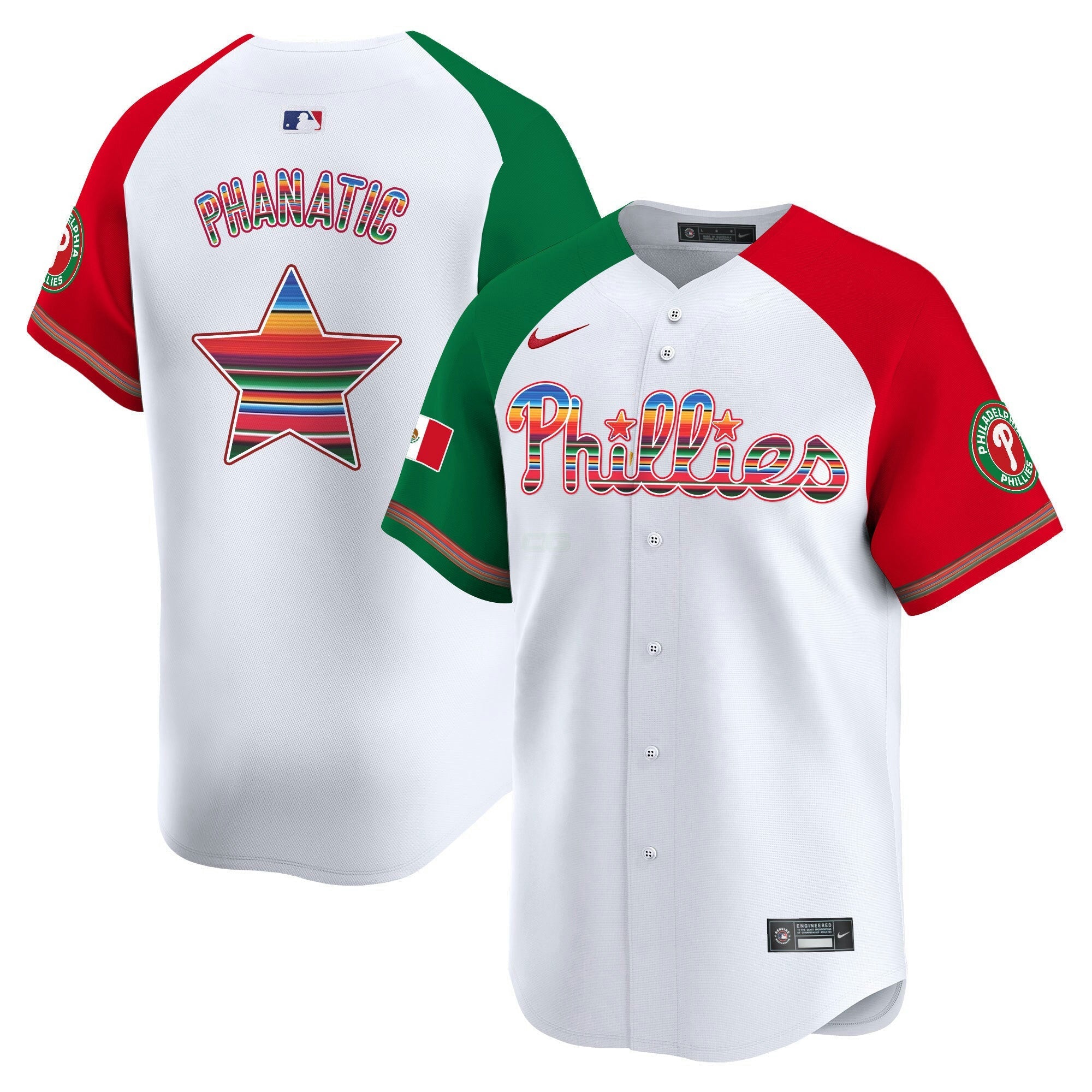 Camisa MLB Men’s Mexico Vapor Premier Limited Jersey