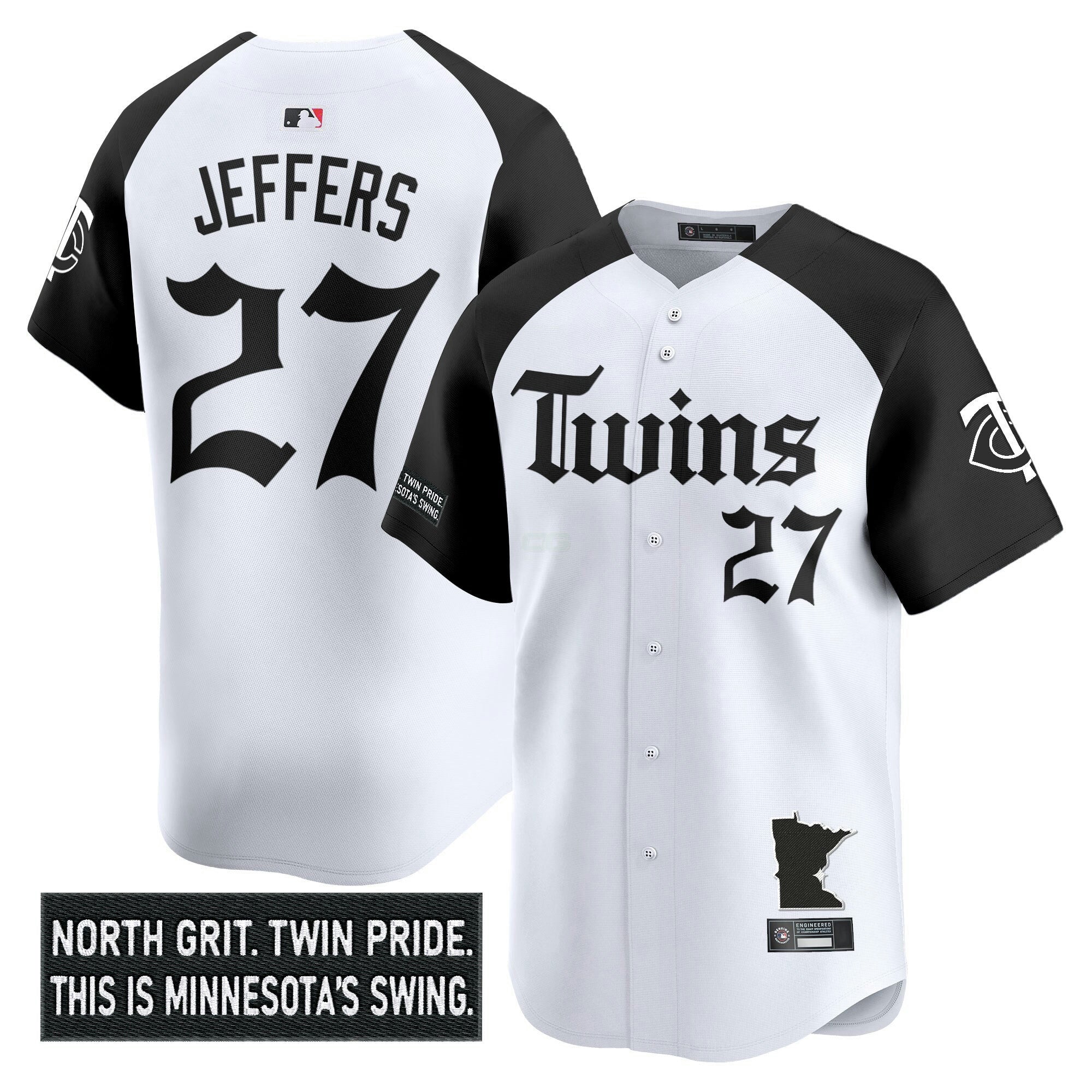 Camisa MLB Men’s Minnesota ‘Gothic North Edition’ Vapor Premier Limited Jersey V2