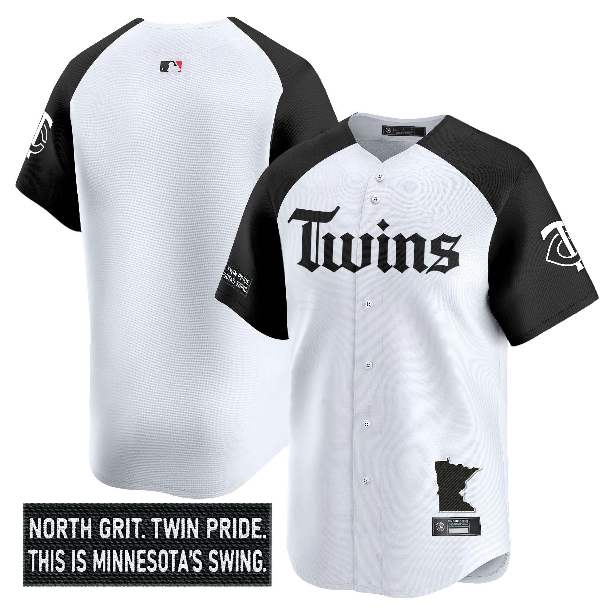 Camisa MLB Men’s Minnesota ‘Gothic North Edition’ Vapor Premier Limited Jersey V2