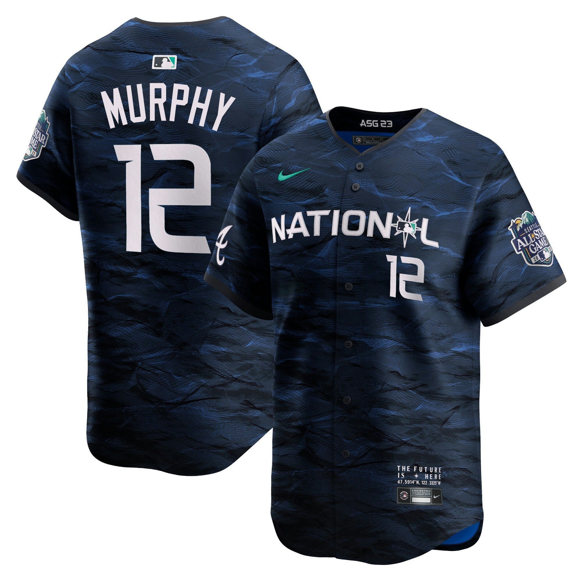 Camisa MLB Men’s National League 2023 All-Star Game Azul Royal Jersey