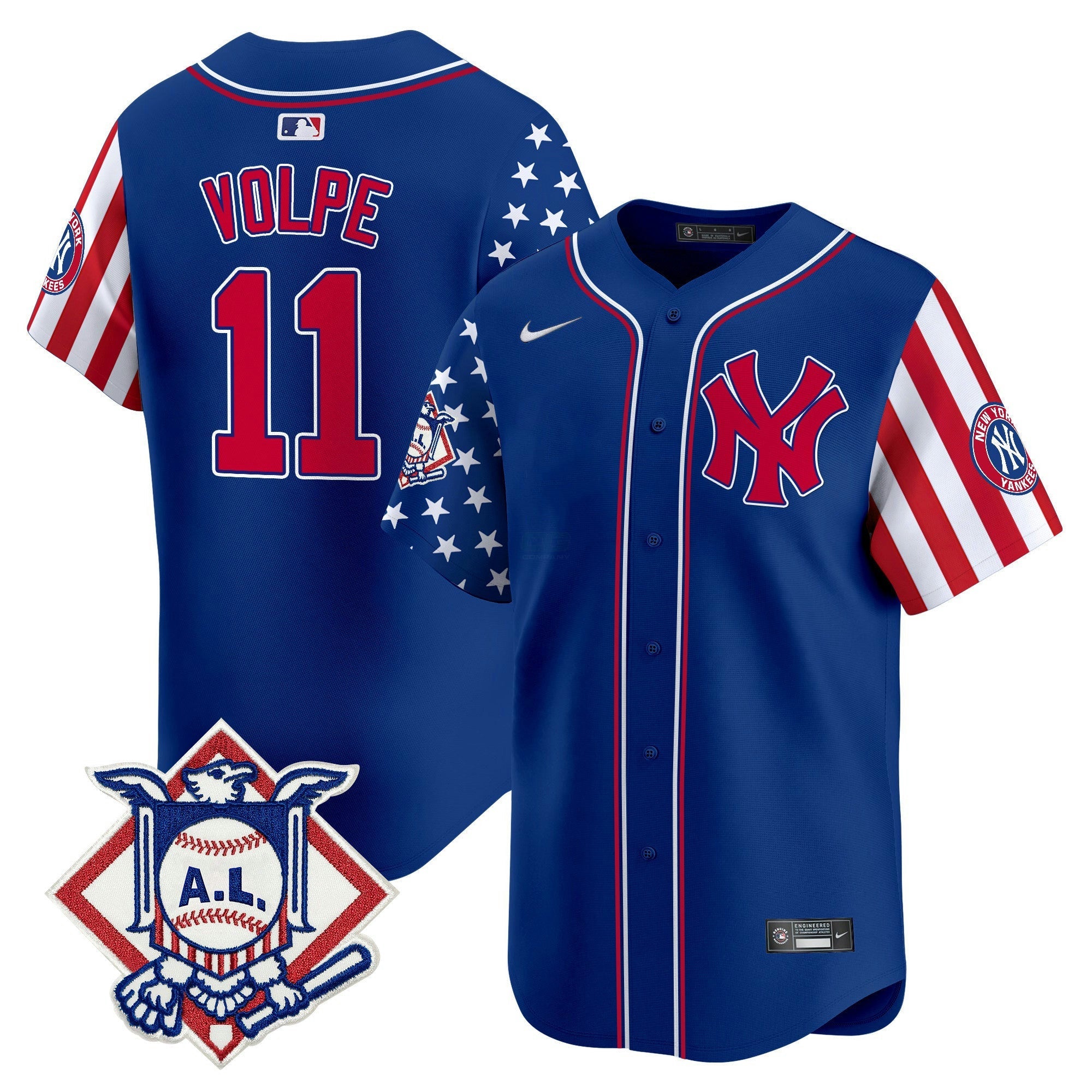 Camisa MLB Men’s New York 2024 Fourth of July Vapor Premier Limited Jersey