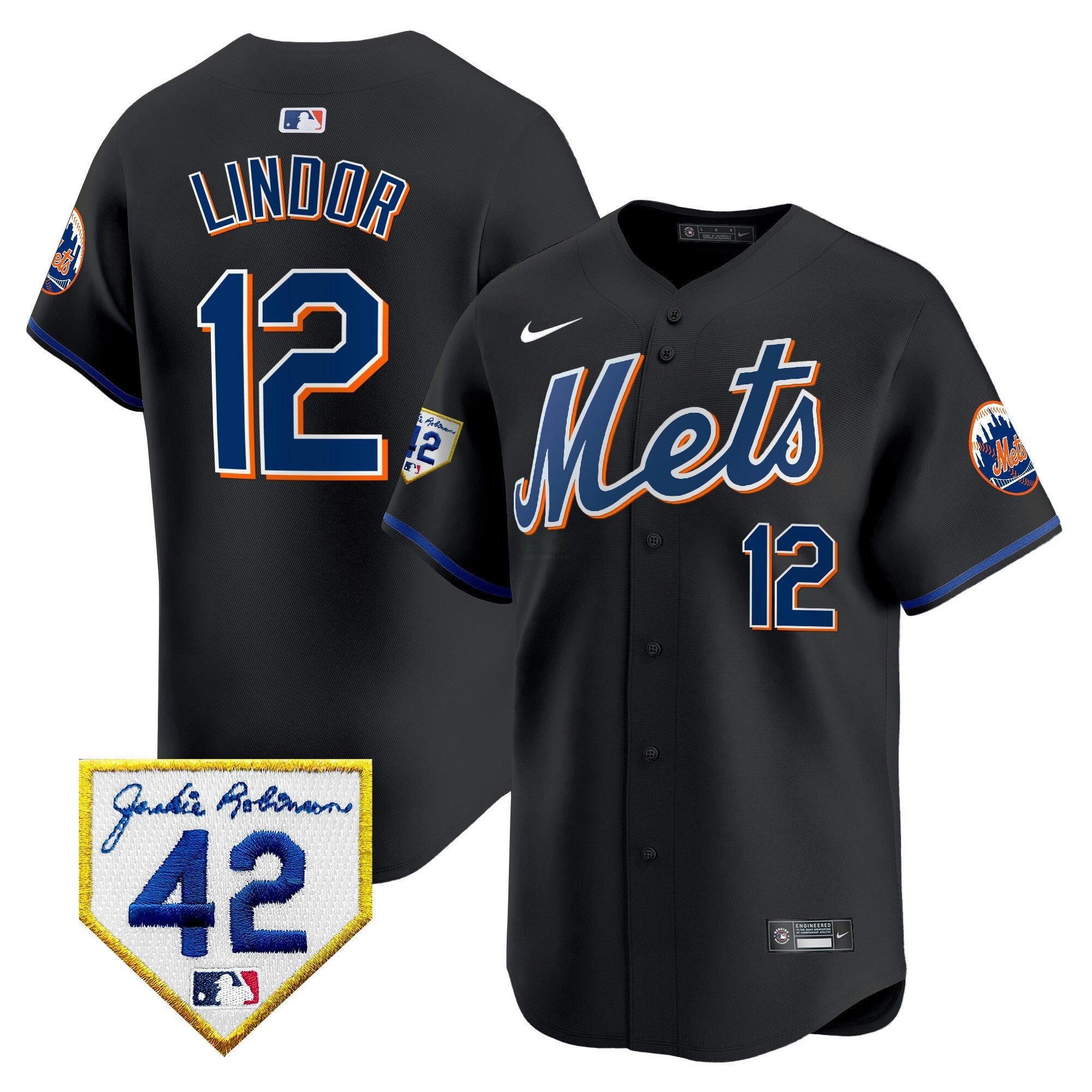 Camisa MLB Men’s New York 2024 Jackie Robinson Patch Vapor Premier Limited Jersey