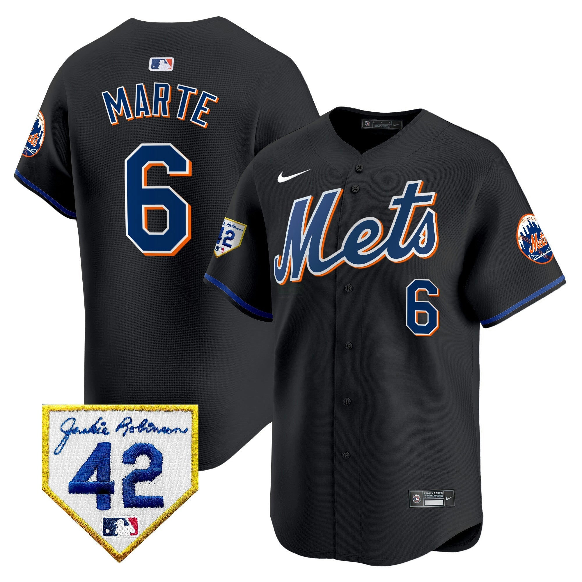 Camisa MLB Men’s New York 2024 Jackie Robinson Patch Vapor Premier Limited Jersey