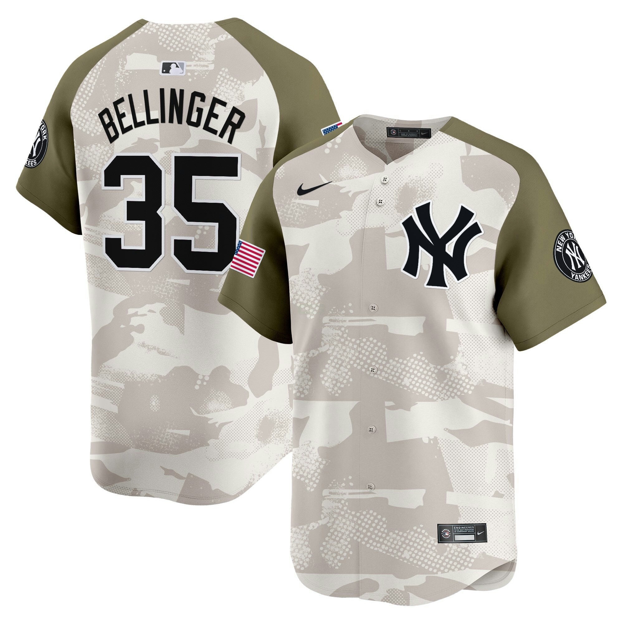 Camisa MLB Men’s New York 2025 Armed Forces Day Vapor Premier Limited Jersey – Stitched