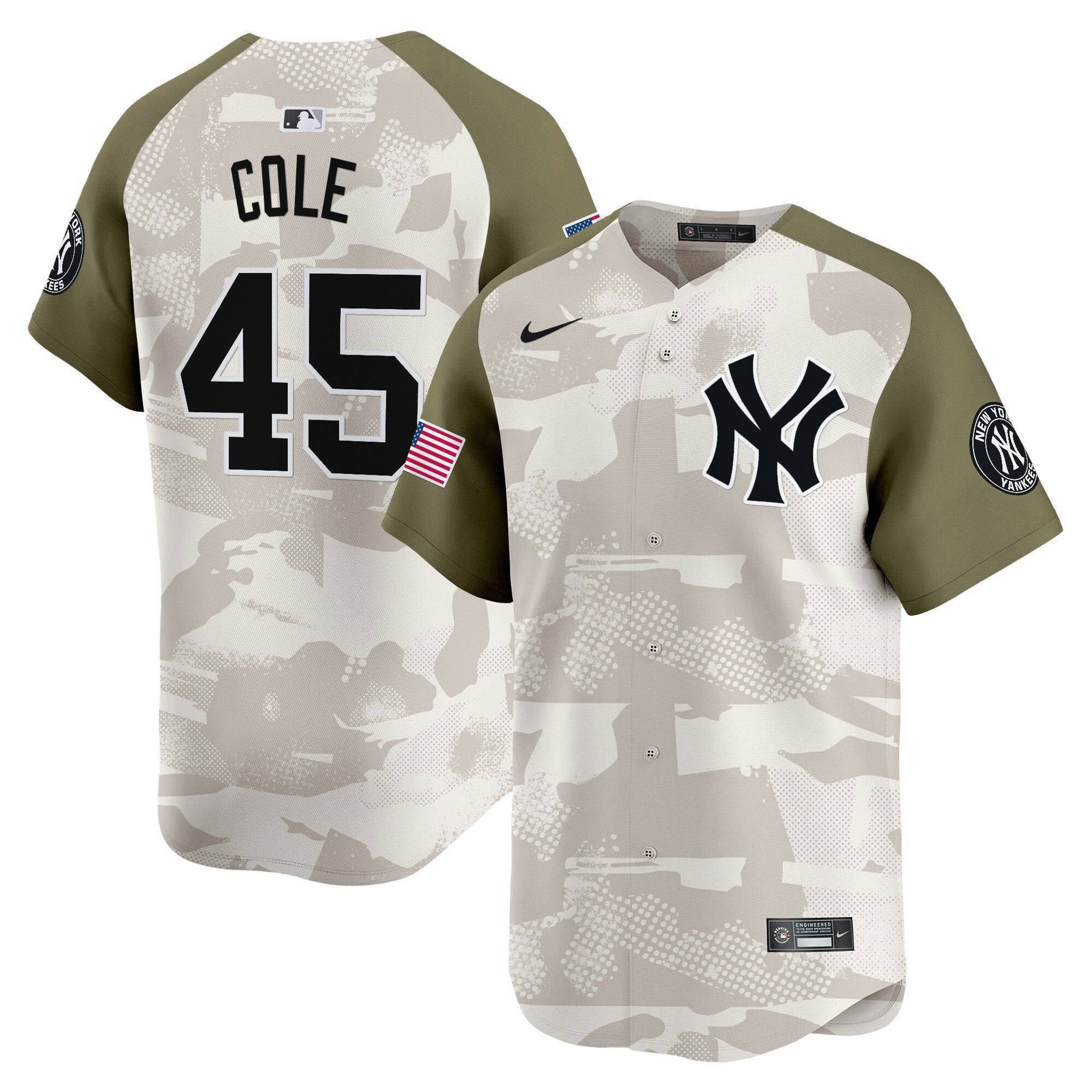 Camisa MLB Men’s New York 2025 Armed Forces Day Vapor Premier Limited Jersey – Stitched