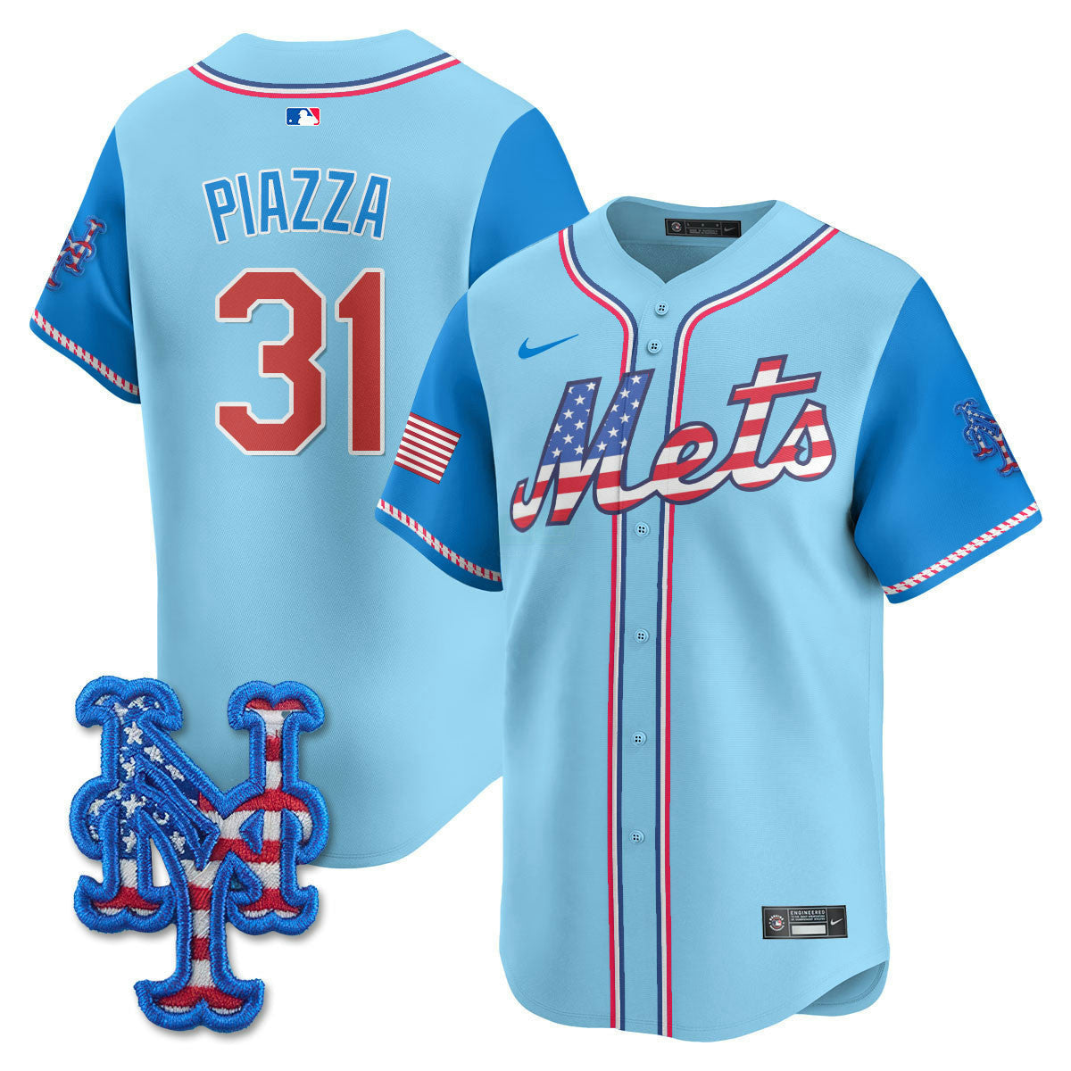 Camisa MLB Men’s New York 2025 Fourth of July Vapor Premier Limited Jersey