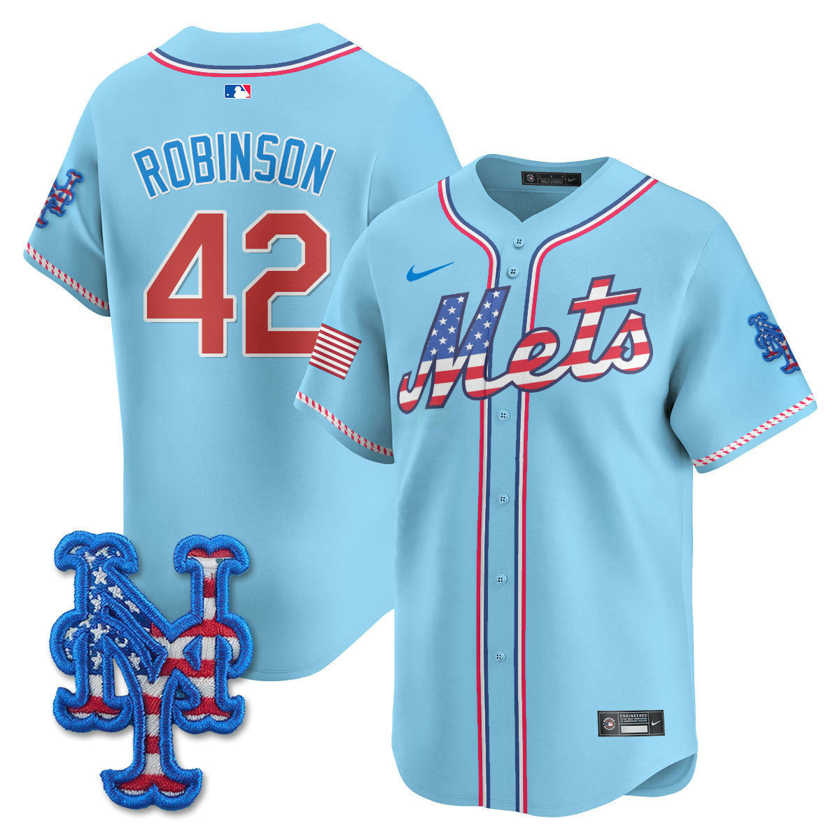 Camisa MLB Men’s New York 2025 Fourth of July Vapor Premier Limited Jersey
