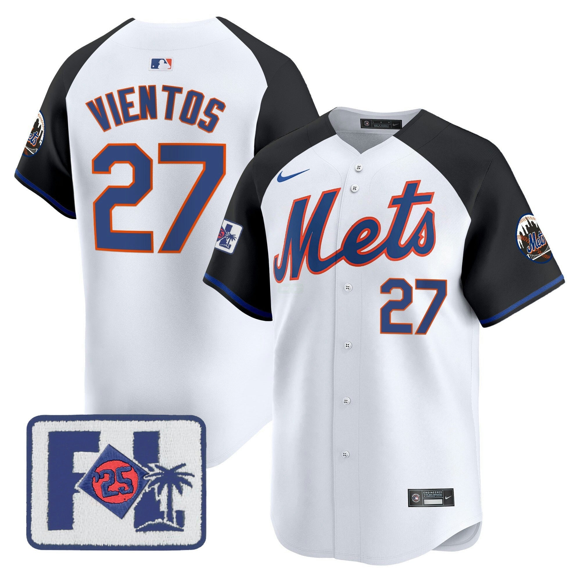 Camisa MLB Men’s New York 2025 Spring Training Patch Vapor Premier Limited Jersey