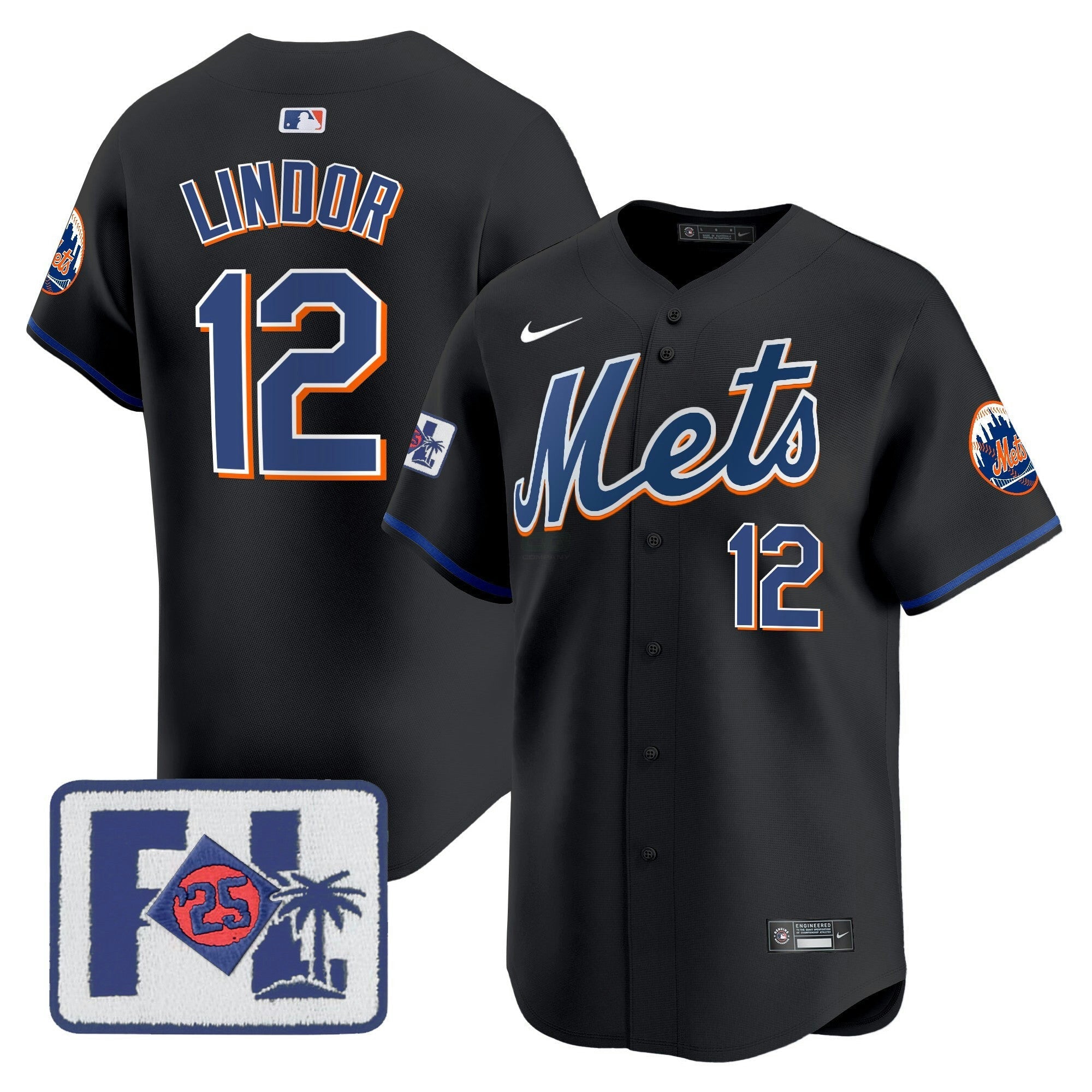 Camisa MLB Men’s New York 2025 Spring Training Patch Vapor Premier Limited Jersey
