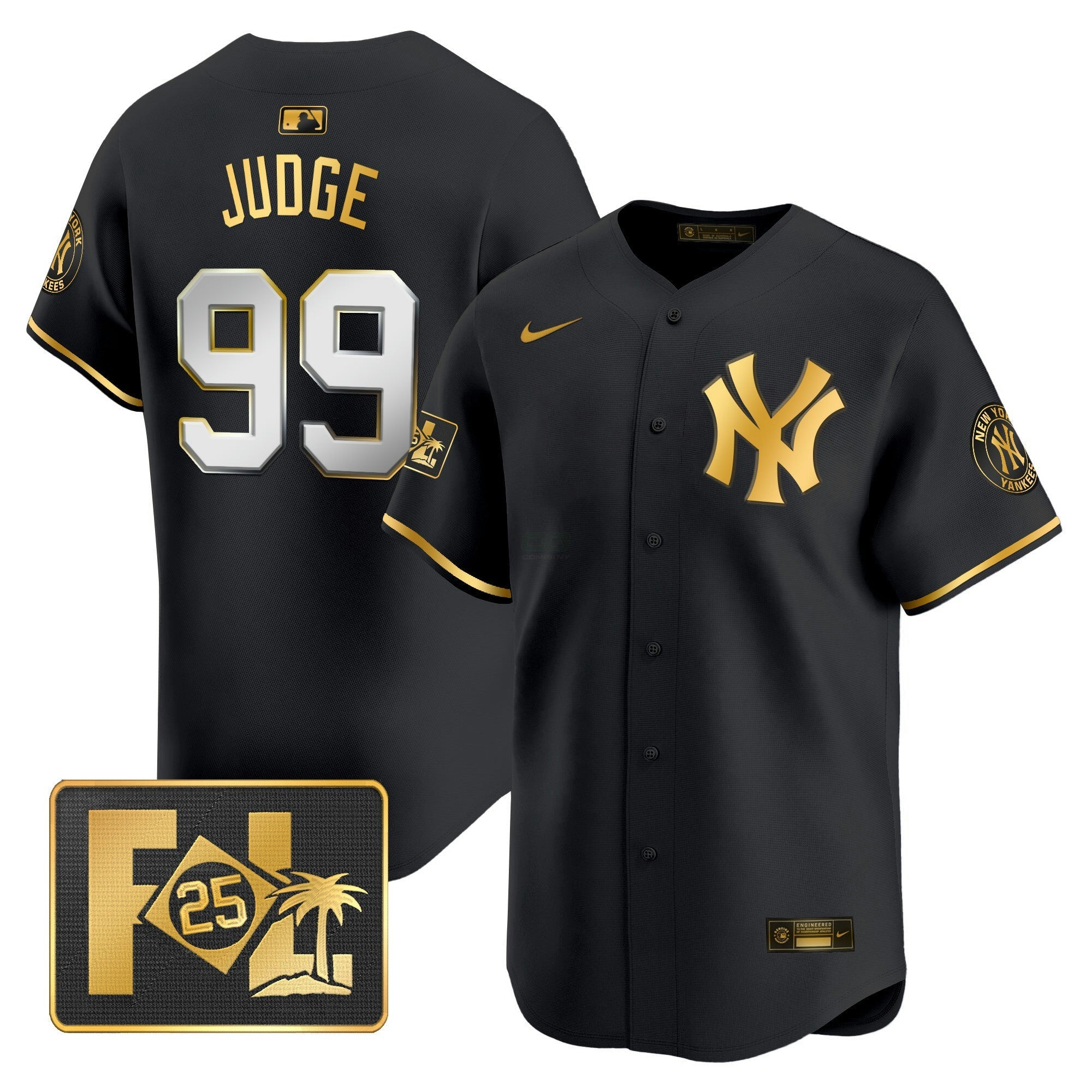 Camisa MLB Men’s New York 2025 Spring Training Patch Vapor Premier Limited Jersey