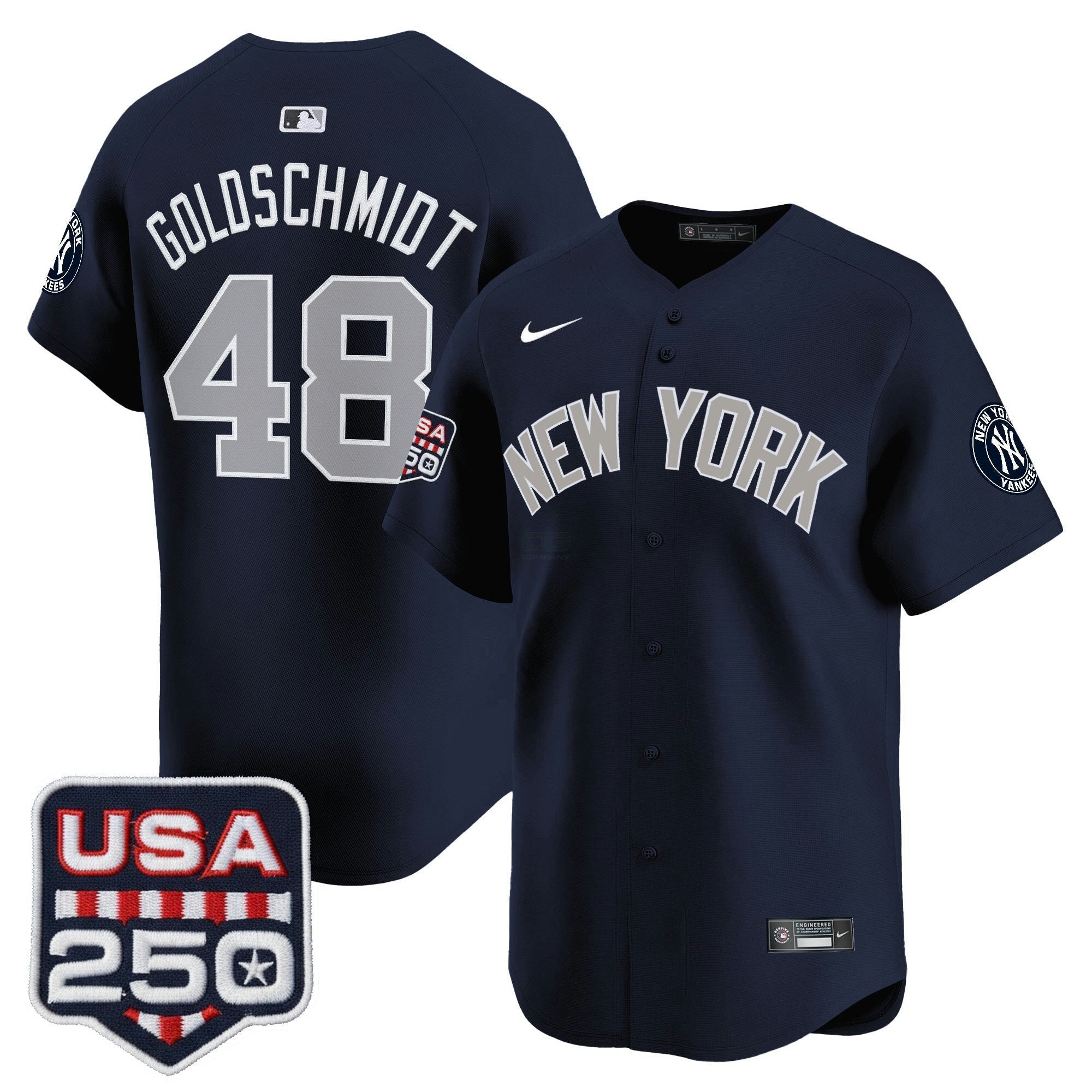 Camisa MLB Men’s New York 250America Patch Vapor Premier Limited Jersey