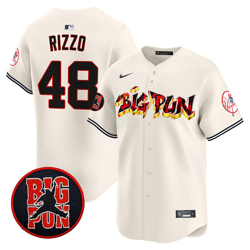 Camisa MLB Men’s New York Big Pun Vapor Premier Limited Jersey