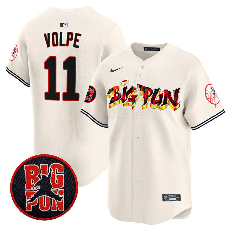 Camisa MLB Men’s New York Big Pun Vapor Premier Limited Jersey