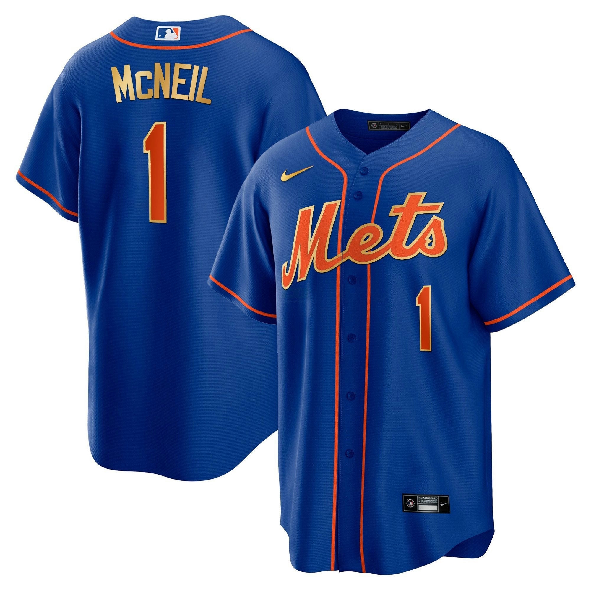 Camisa MLB Men’s New York Gold Trim Jersey