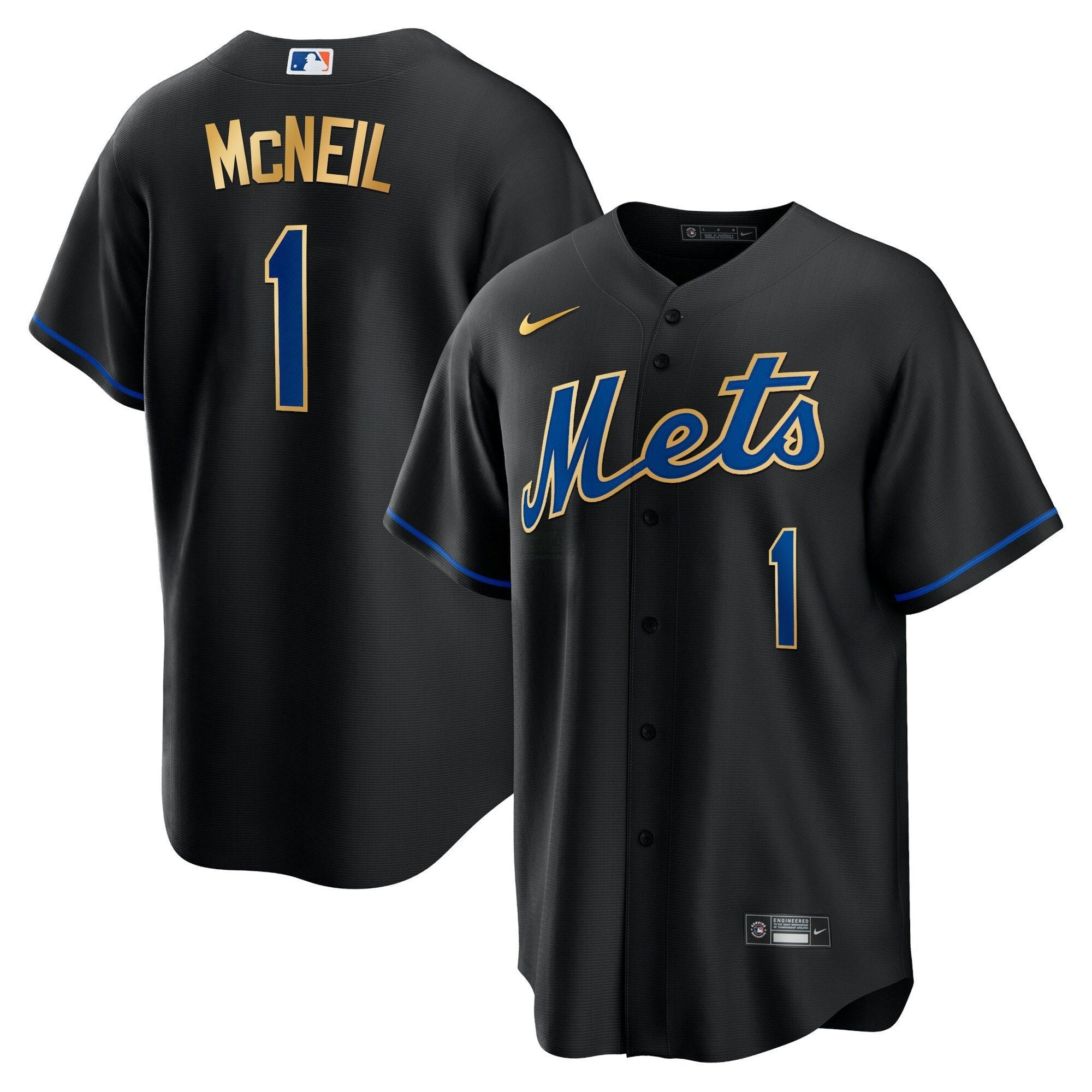Camisa MLB Men’s New York Gold Trim Jersey