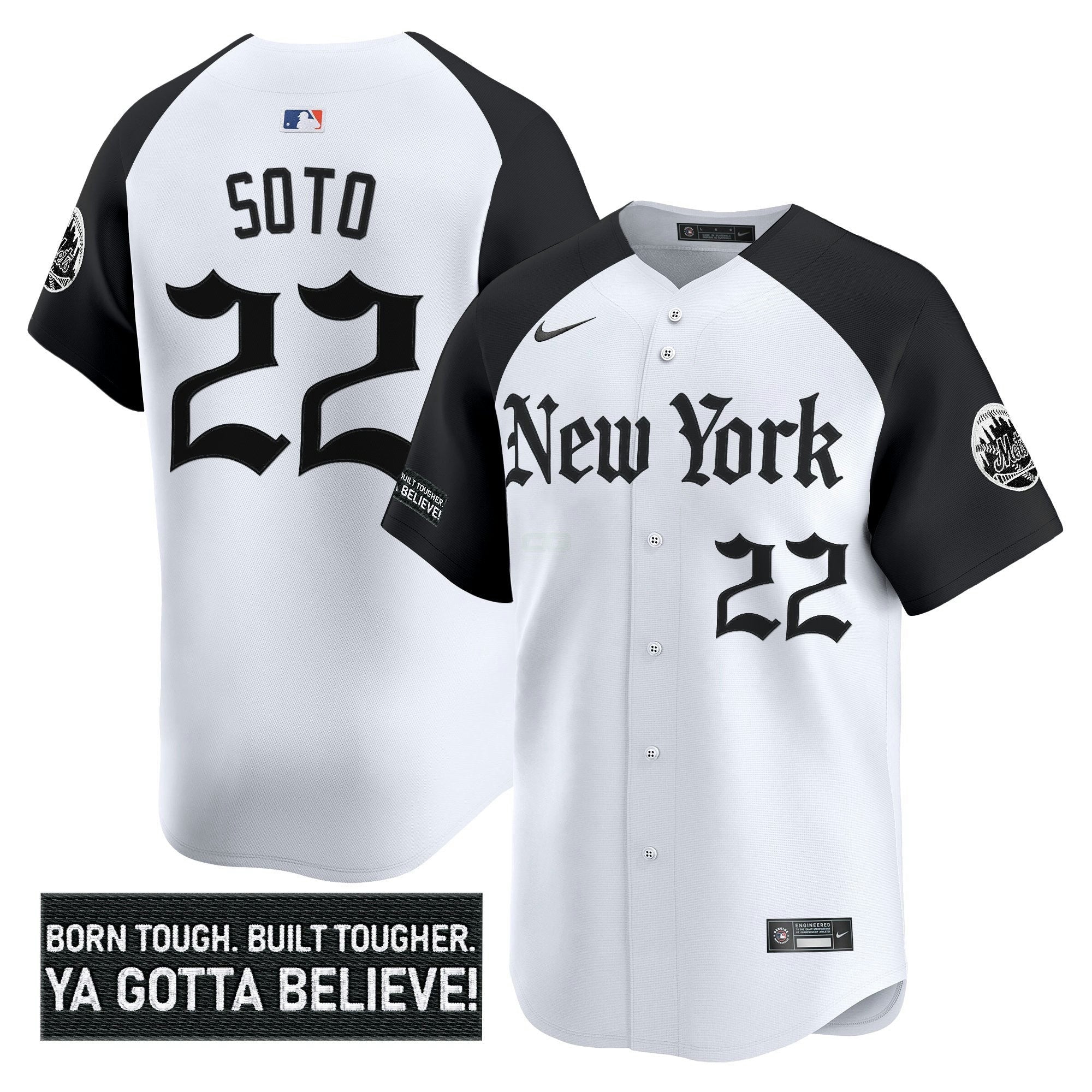 Camisa MLB Men’s New York ‘Gothic Borough Edition’ Vapor Premier Limited Jersey