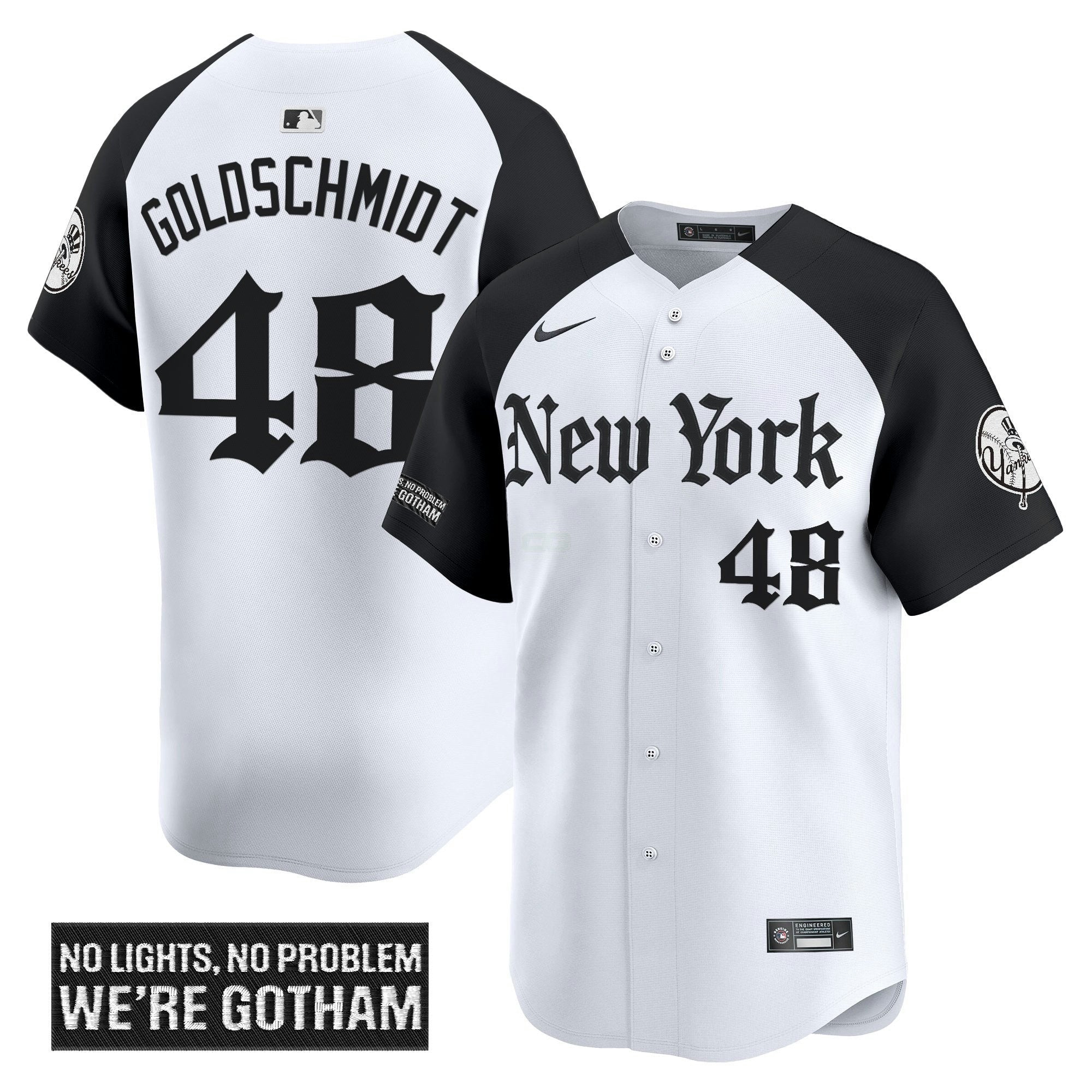 Camisa MLB Men’s New York ‘Gothic Legacy Edition’ Vapor Premier Limited Jersey