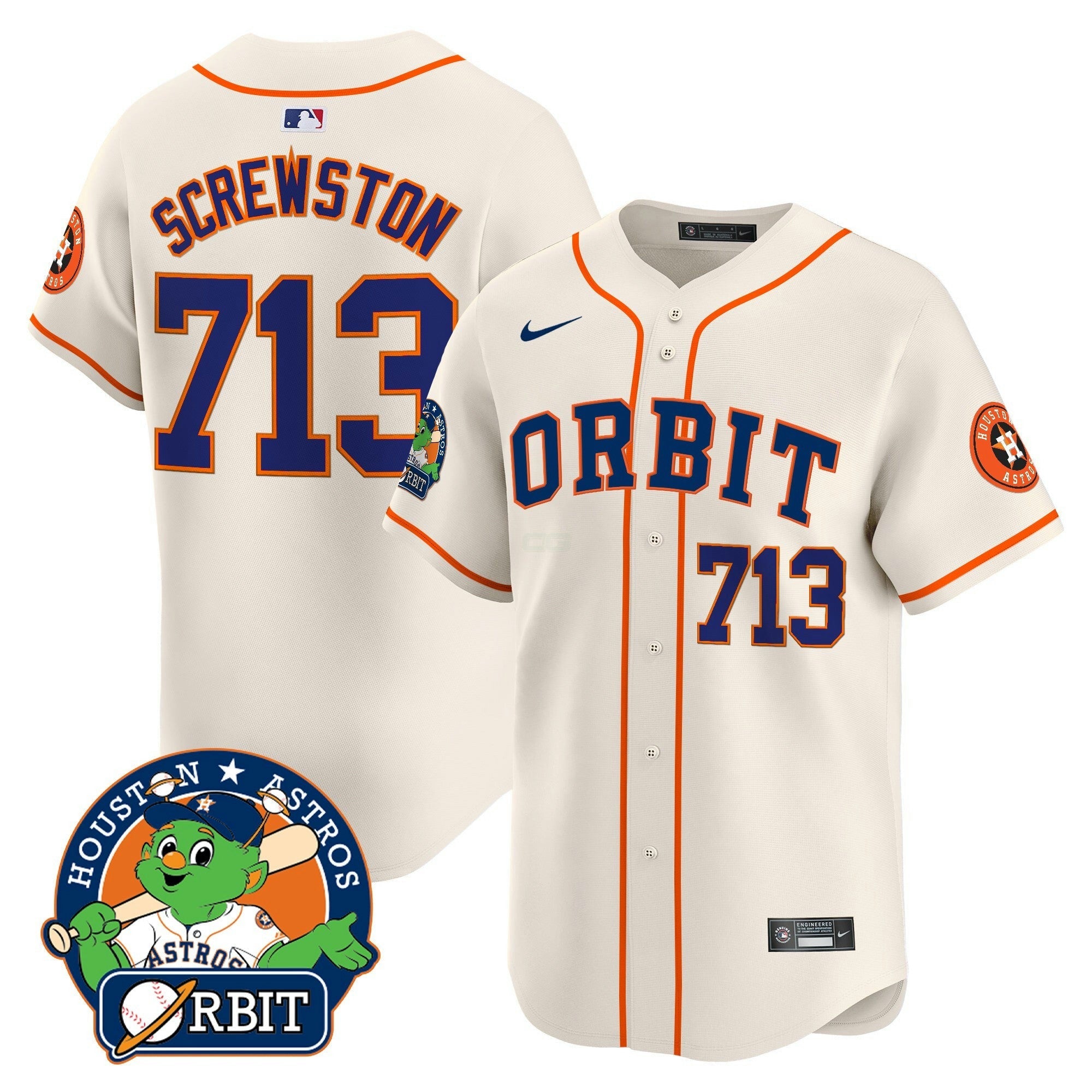 Camisa MLB Men’s Orbit Patch Vapor Premier Limited Jersey