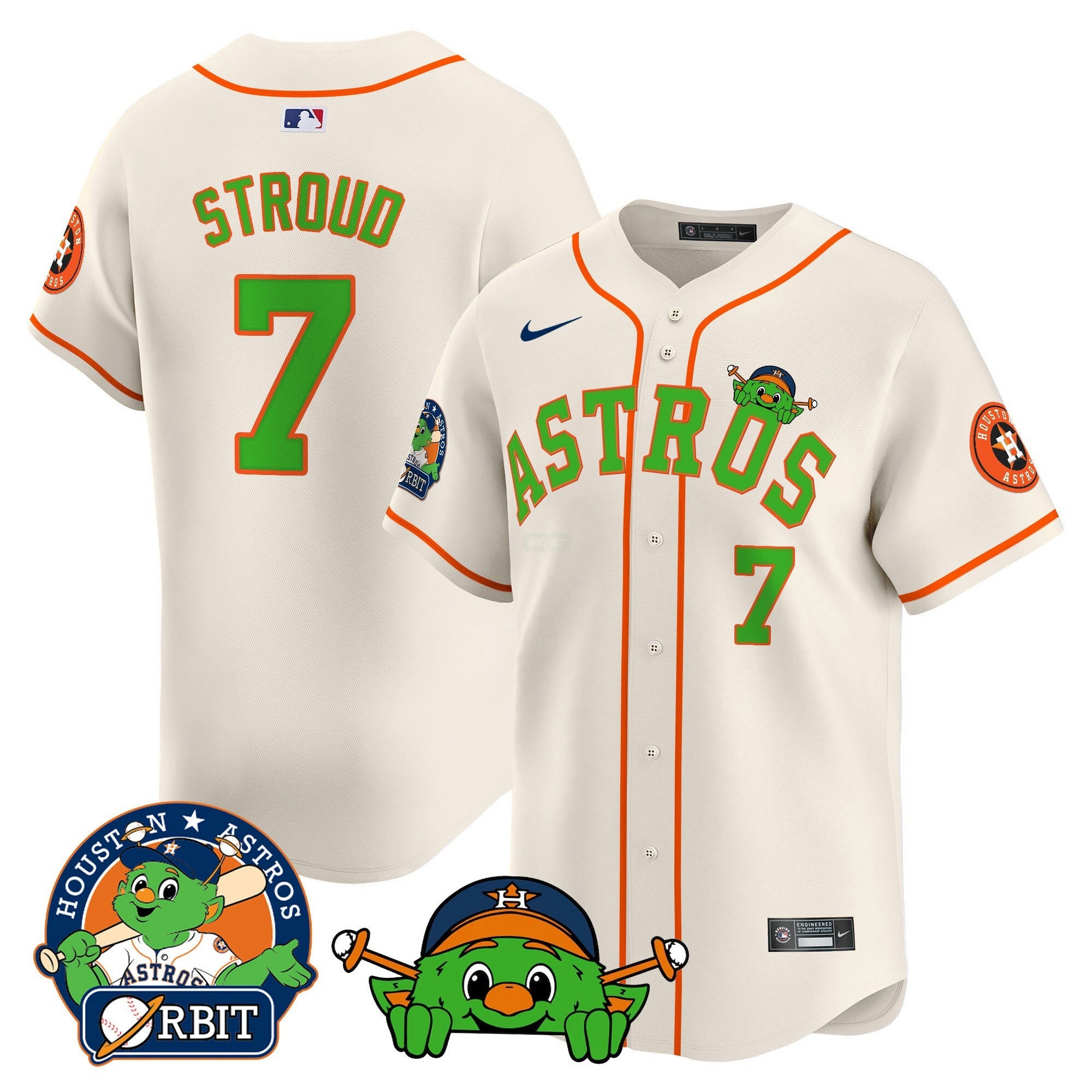 Camisa MLB Men’s Orbit Patch Vapor Premier Limited Jersey V3