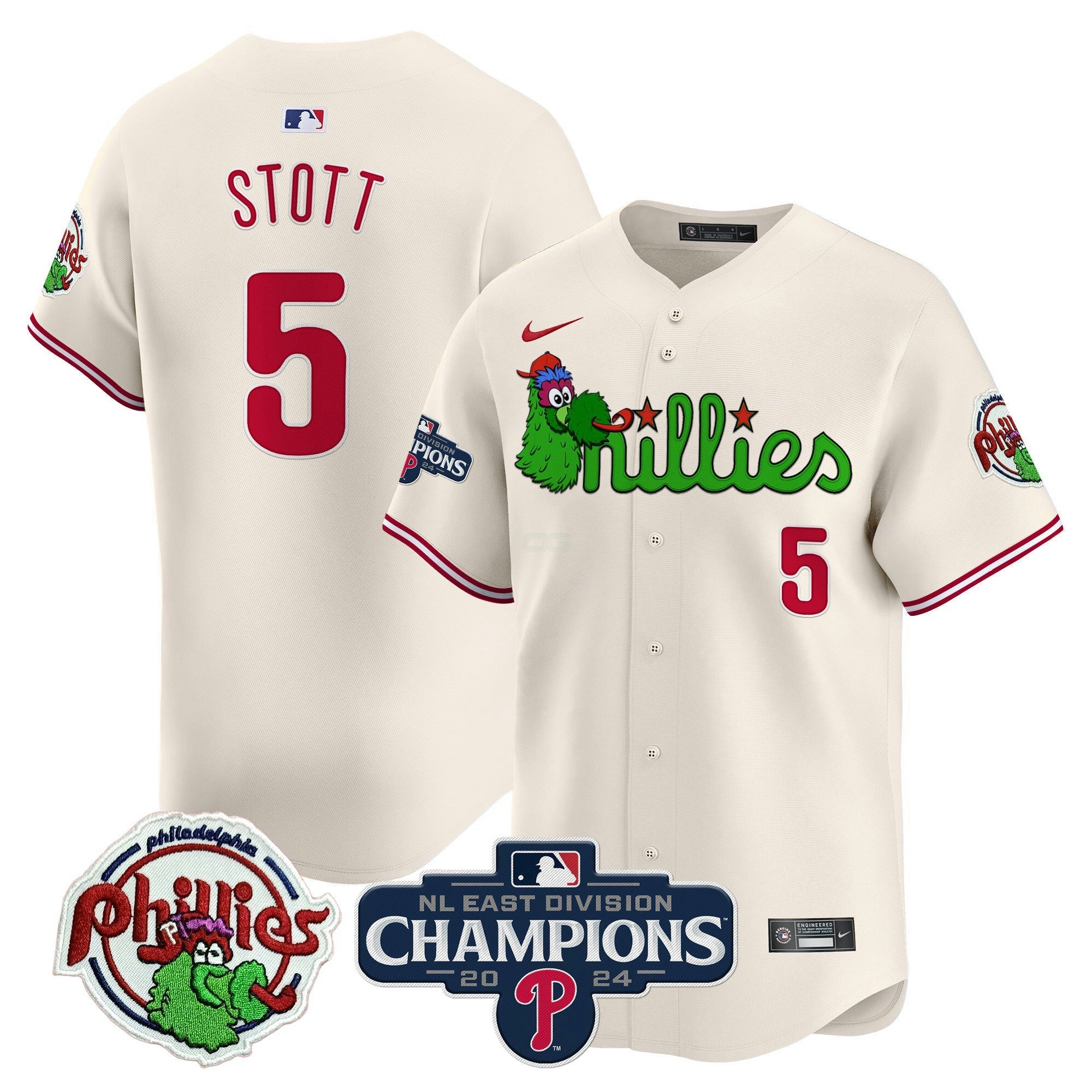Camisa MLB Men’s Phanatic 2024 NL East Division Champions Vapor Premier Limited Jersey V2