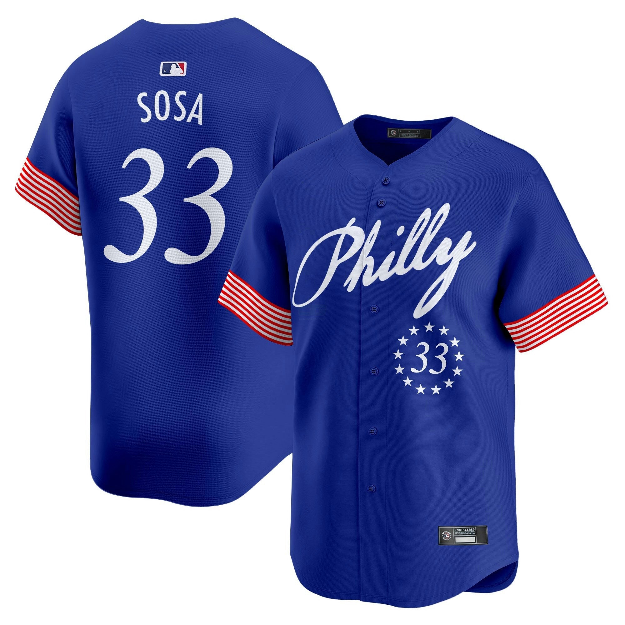 Camisa MLB Men’s Philadelphia 2025 Independence Day Vapor Premier Limited Jersey V2