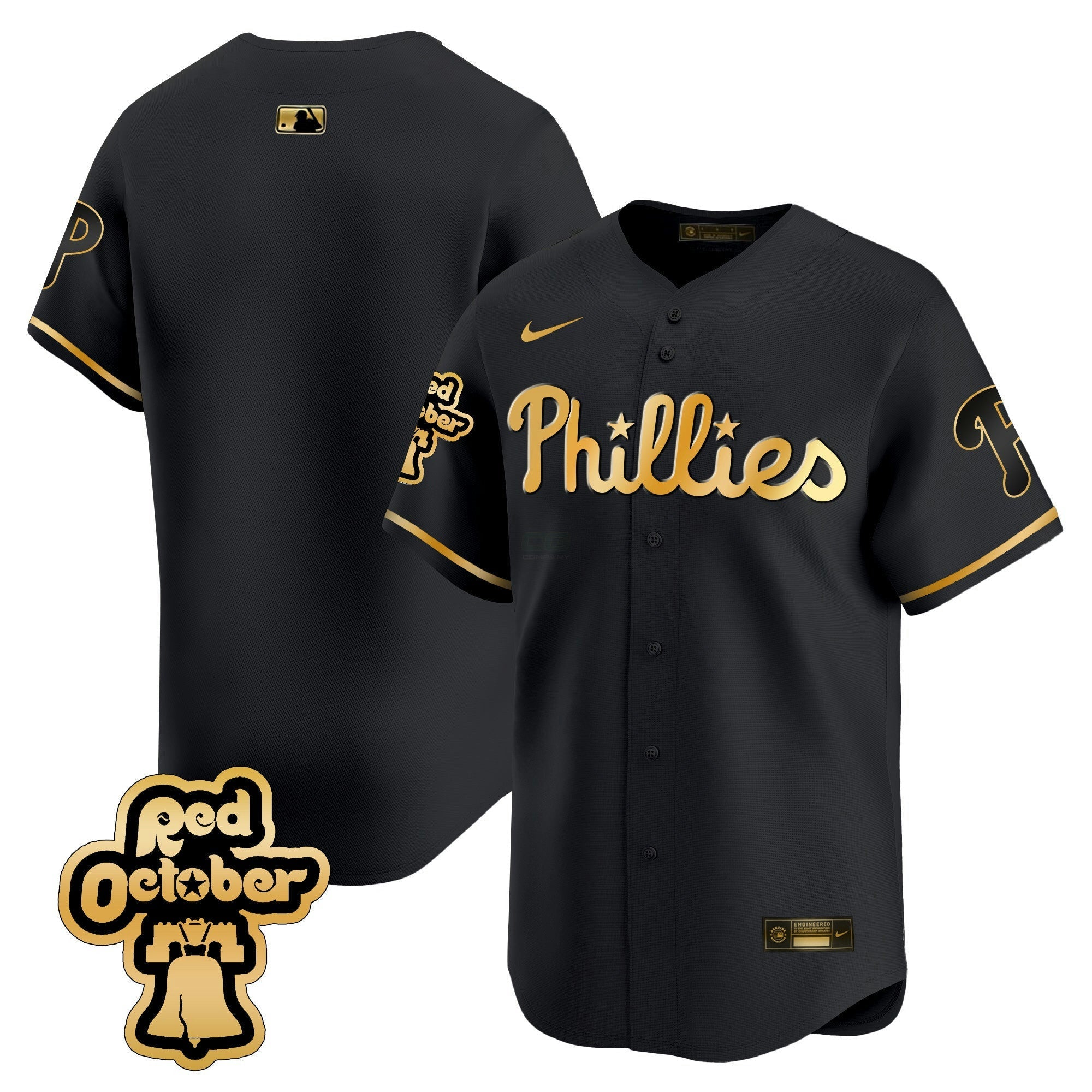 Camisa MLB Men’s Red Octorber Patch Vapor Premier Limited Jersey