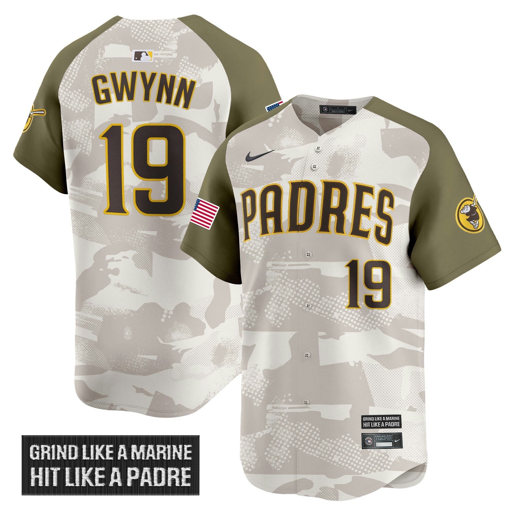 Camisa MLB Men’s San Diego 2025 Armed Forces Day Vapor Premier Limited Jersey