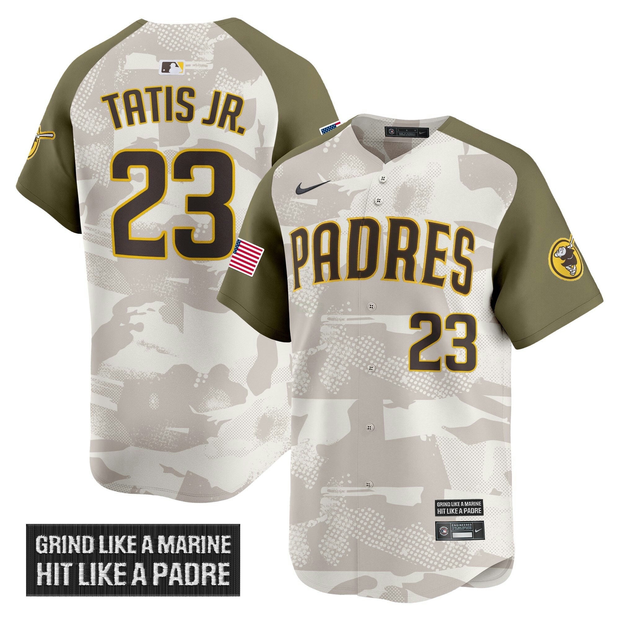 Camisa MLB Men’s San Diego 2025 Armed Forces Day Vapor Premier Limited Jersey