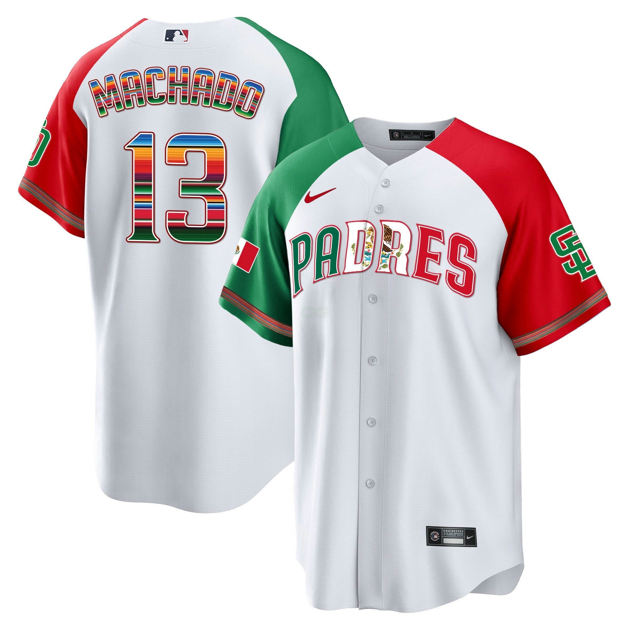 Camisa MLB Men’s San Diego Mexico Cool Base Limited Jersey V2