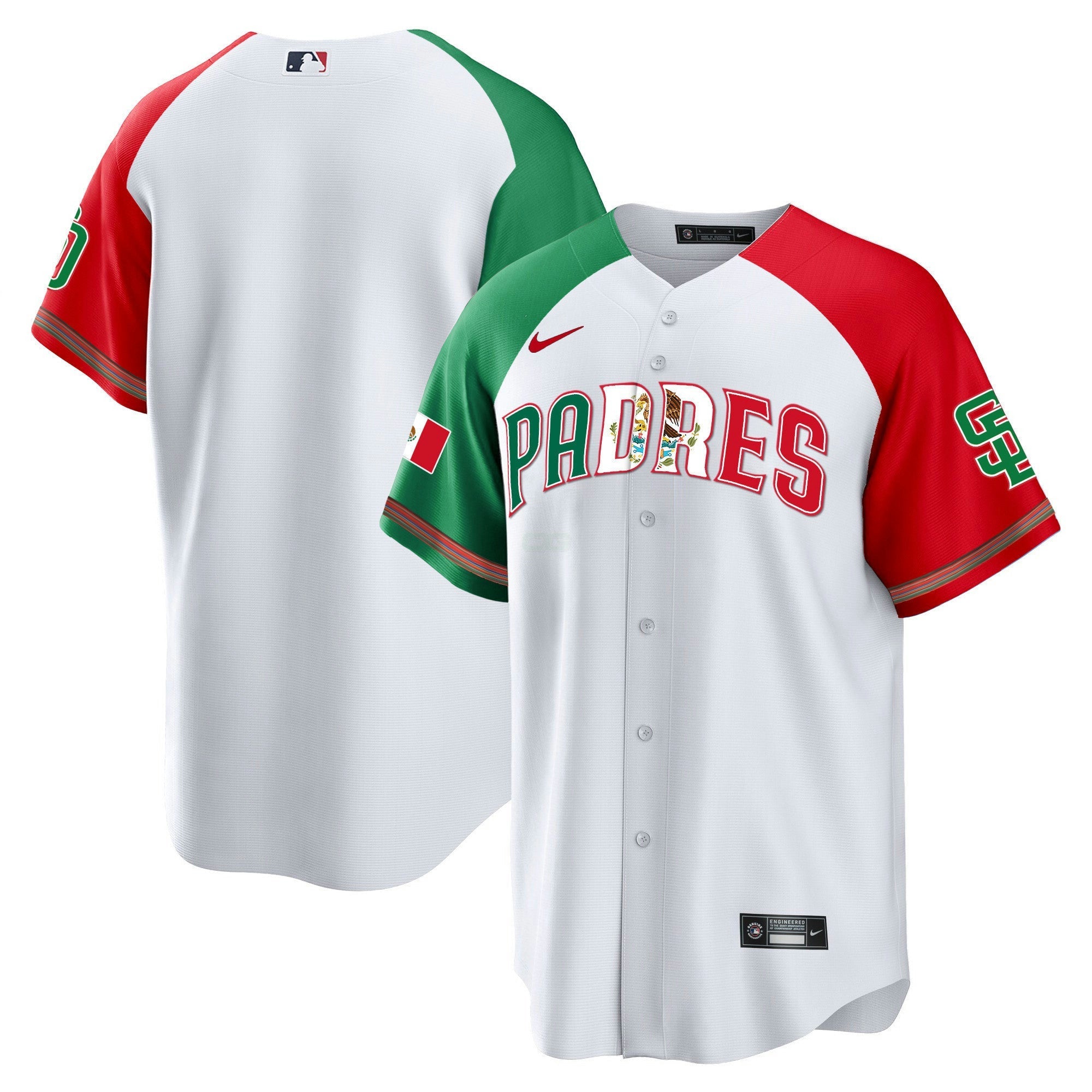 Camisa MLB Men’s San Diego Mexico Cool Base Limited Jersey V2