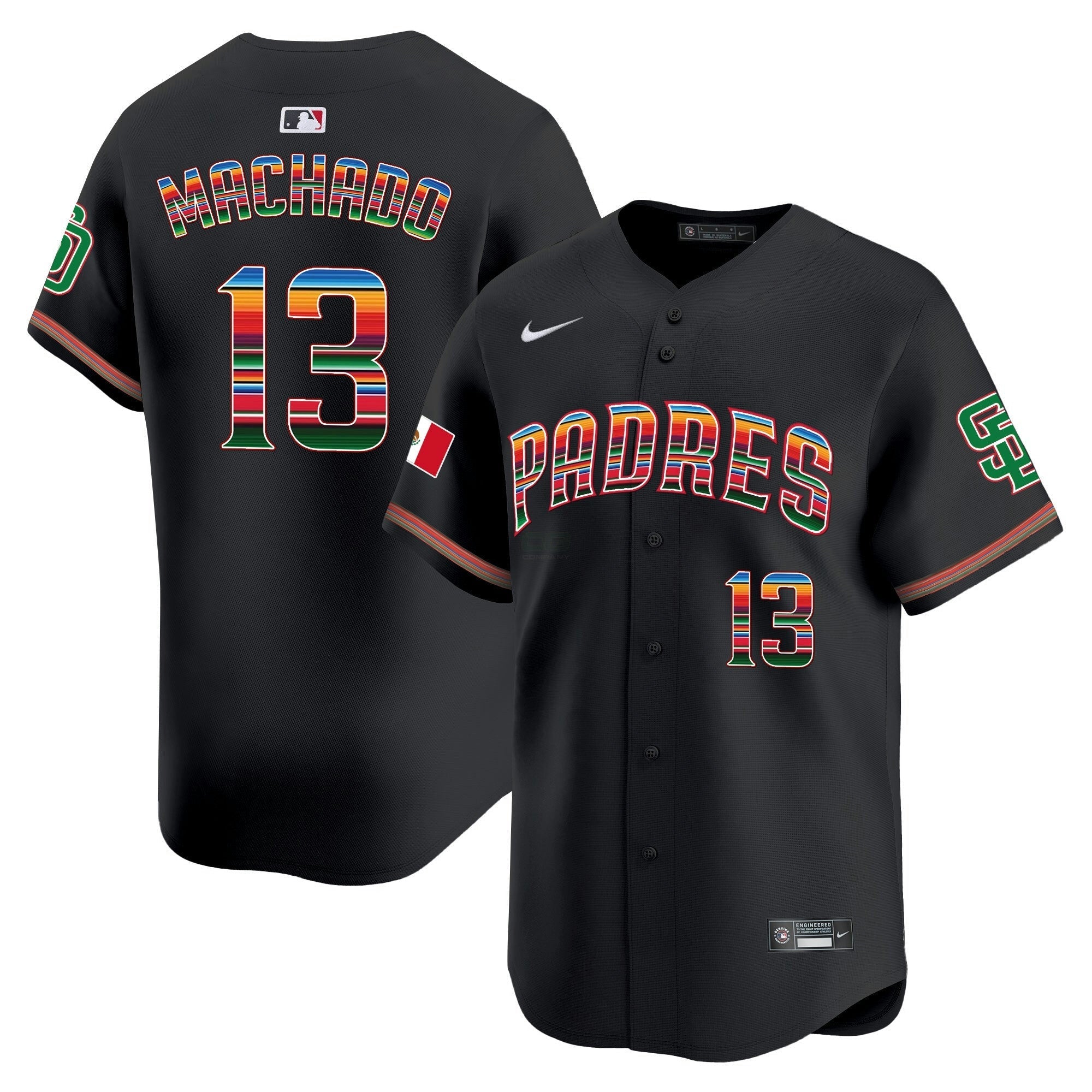 Camisa MLB Men’s San Diego Mexico Premier Limited Jersey