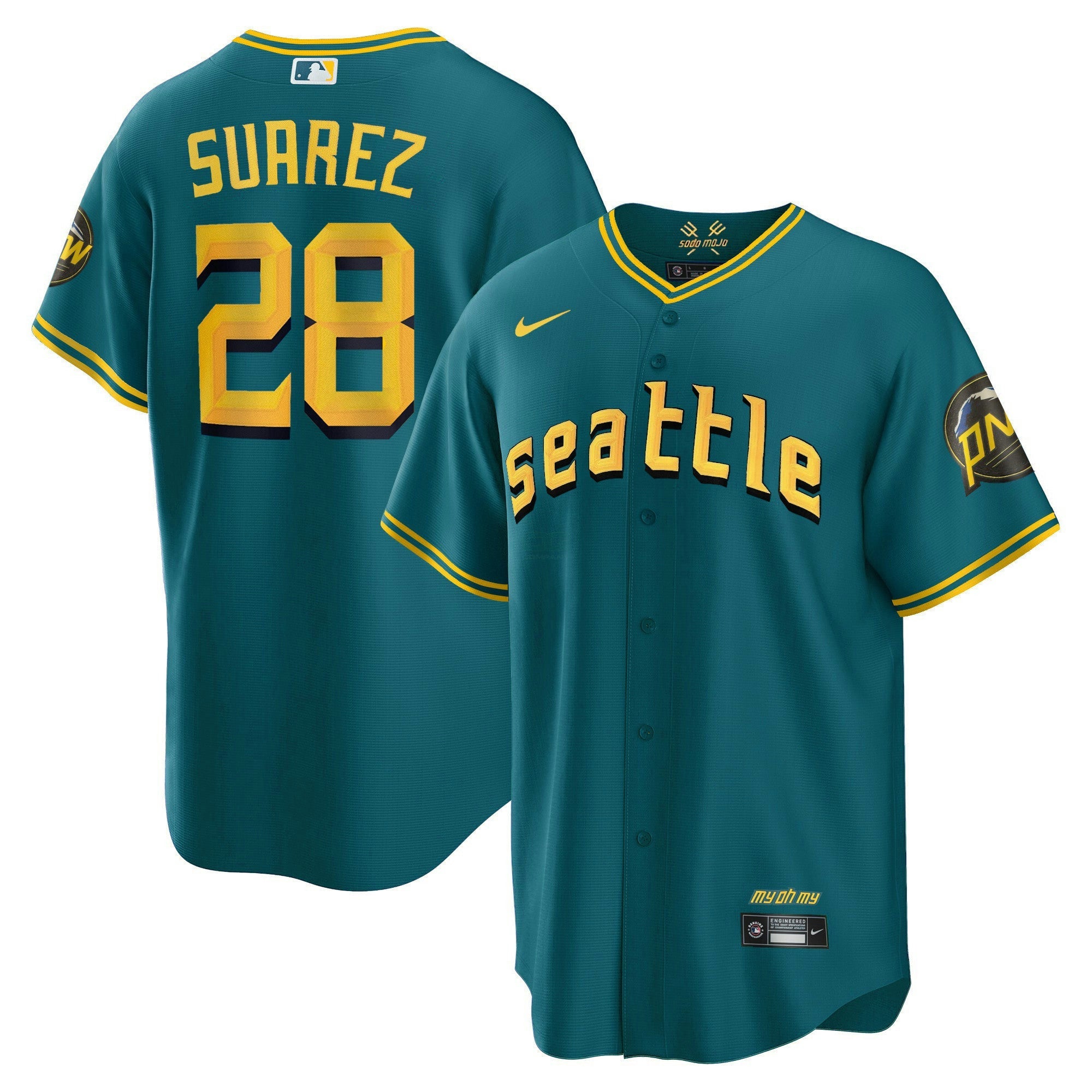 Camisa MLB Men’s Seattle City Connect Vapor Premier Limited Jersey