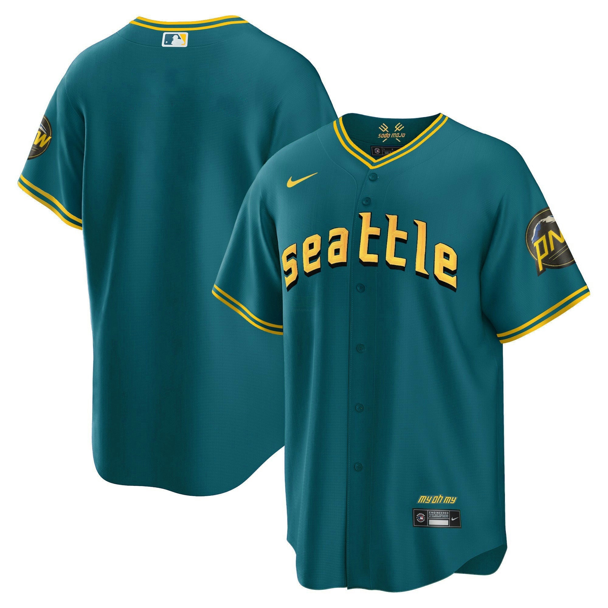 Camisa MLB Men’s Seattle City Connect Vapor Premier Limited Jersey