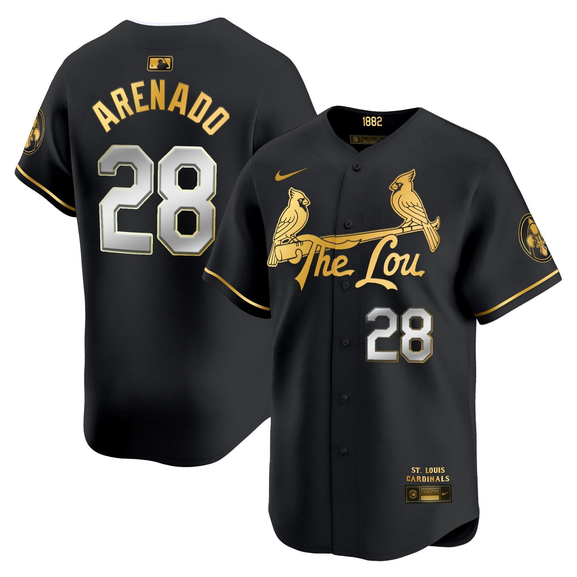 Camisa MLB Men’s St. Louis 2024 City Connect Vapor Premier Limited Jersey