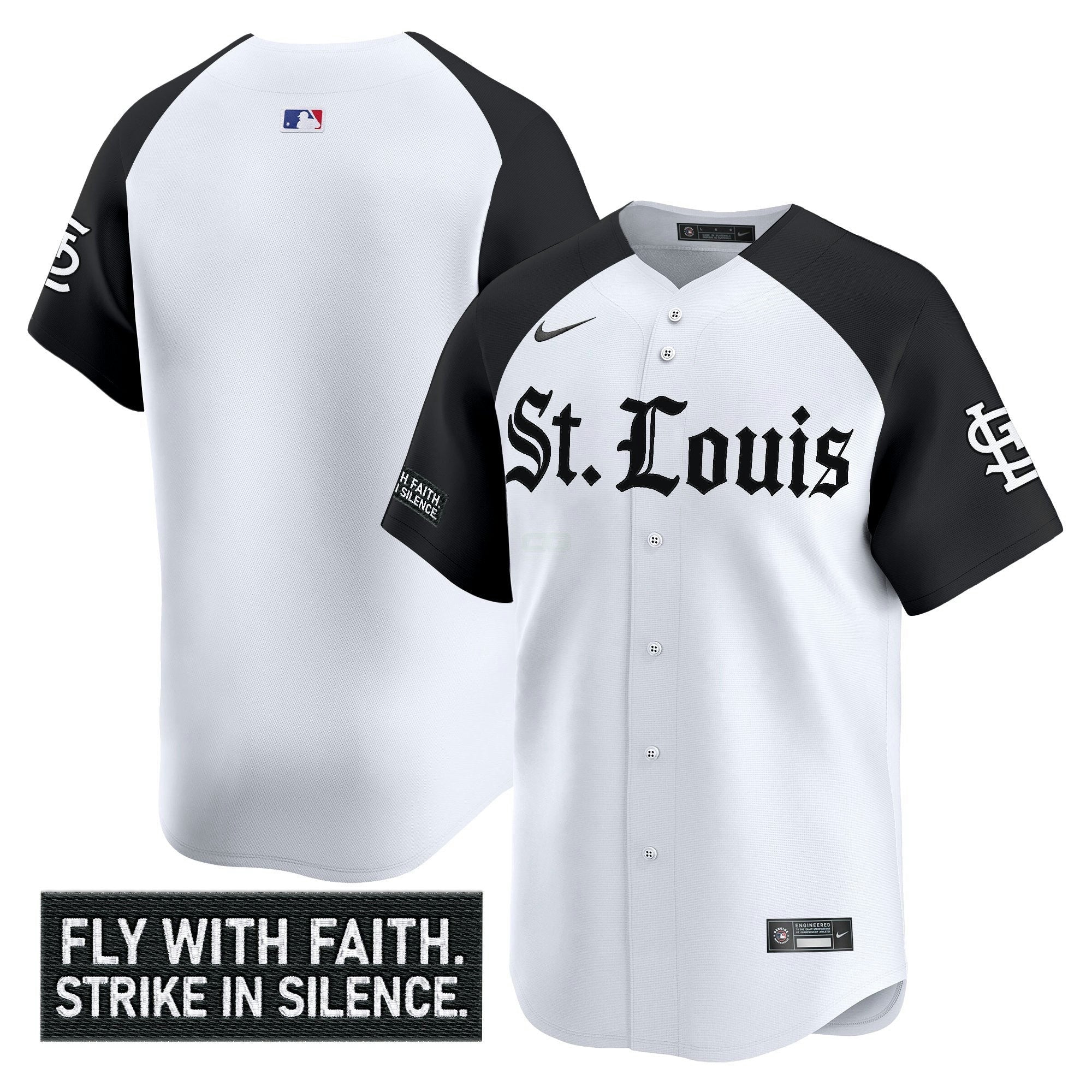 Camisa MLB Men’s St. Louis ‘Gothic Legacy Edition’ Vapor Premier Limited Jersey
