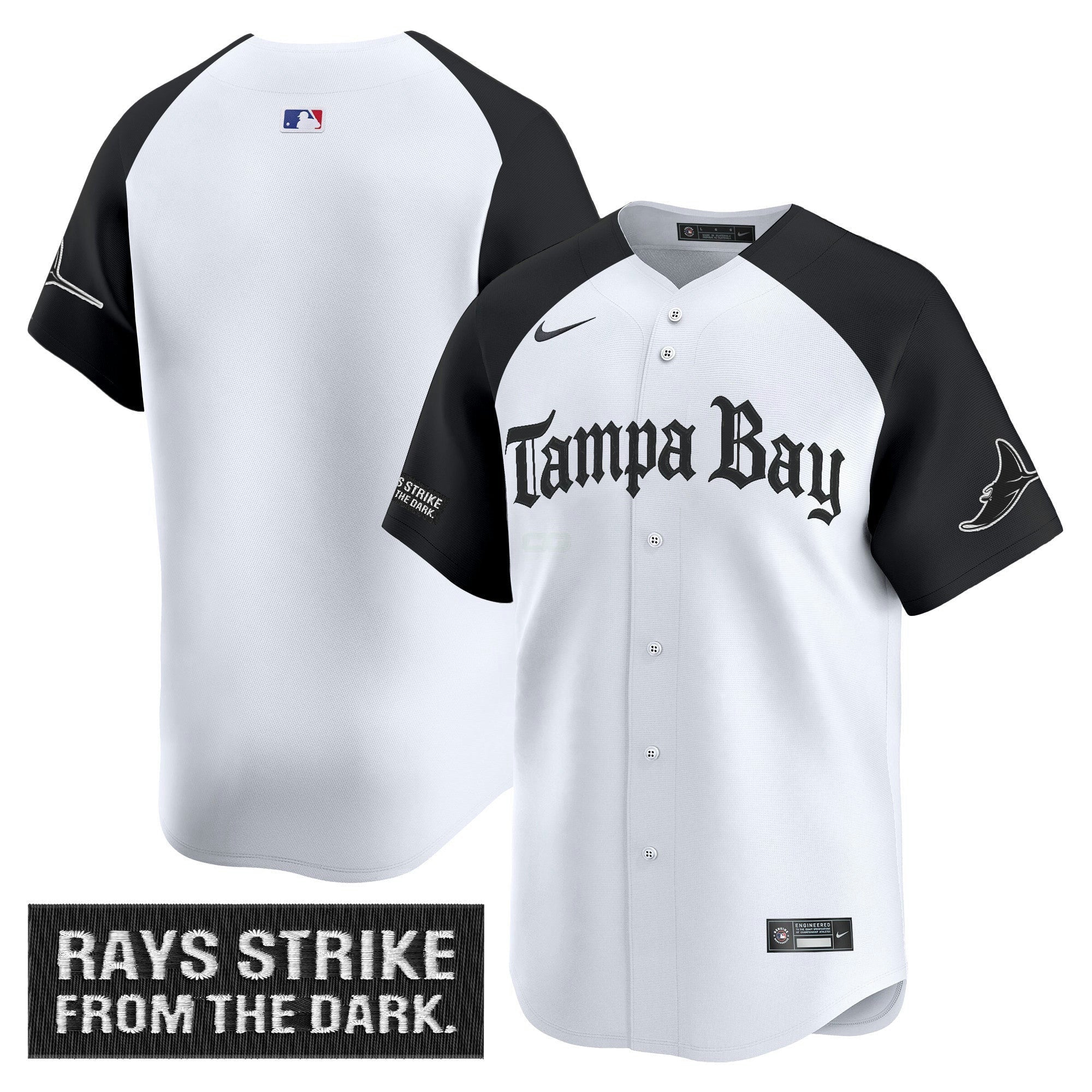 Camisa MLB Men’s Tampa Bay ‘Gothic Deepwater Edition’ Vapor Premier Limited Jersey