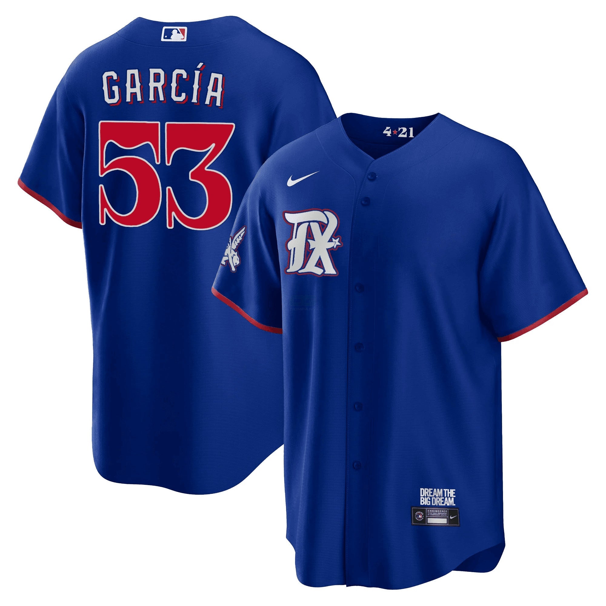 Camisa MLB Men’s Texas 2023 City Connect Collection V2 Jersey
