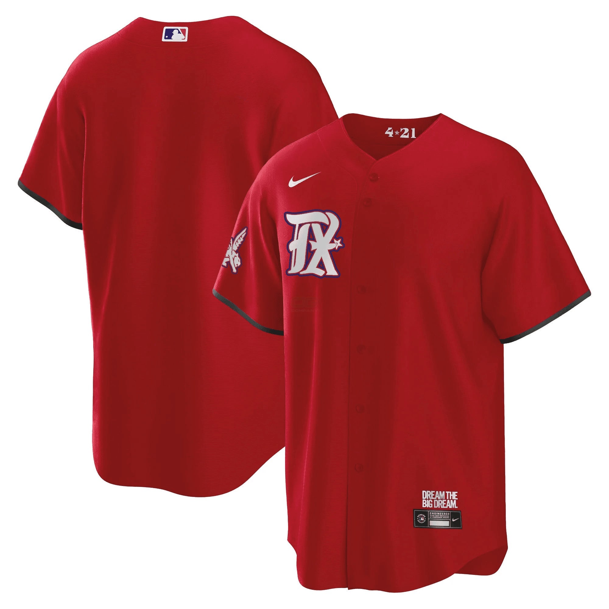 Camisa MLB Men’s Texas 2023 City Connect Collection V4 Jersey