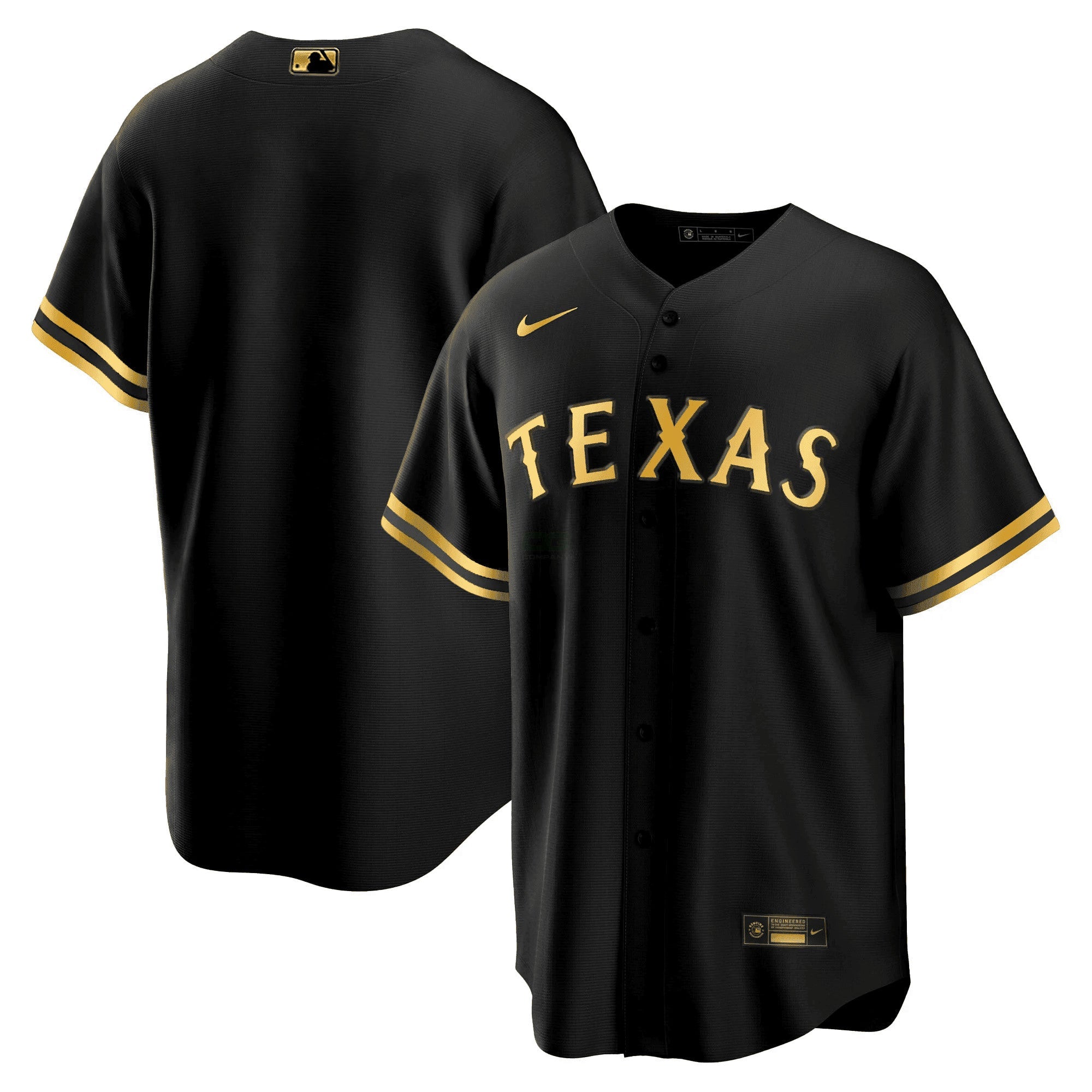 Camisa MLB Men’s Texas 2023 Dourada Jersey
