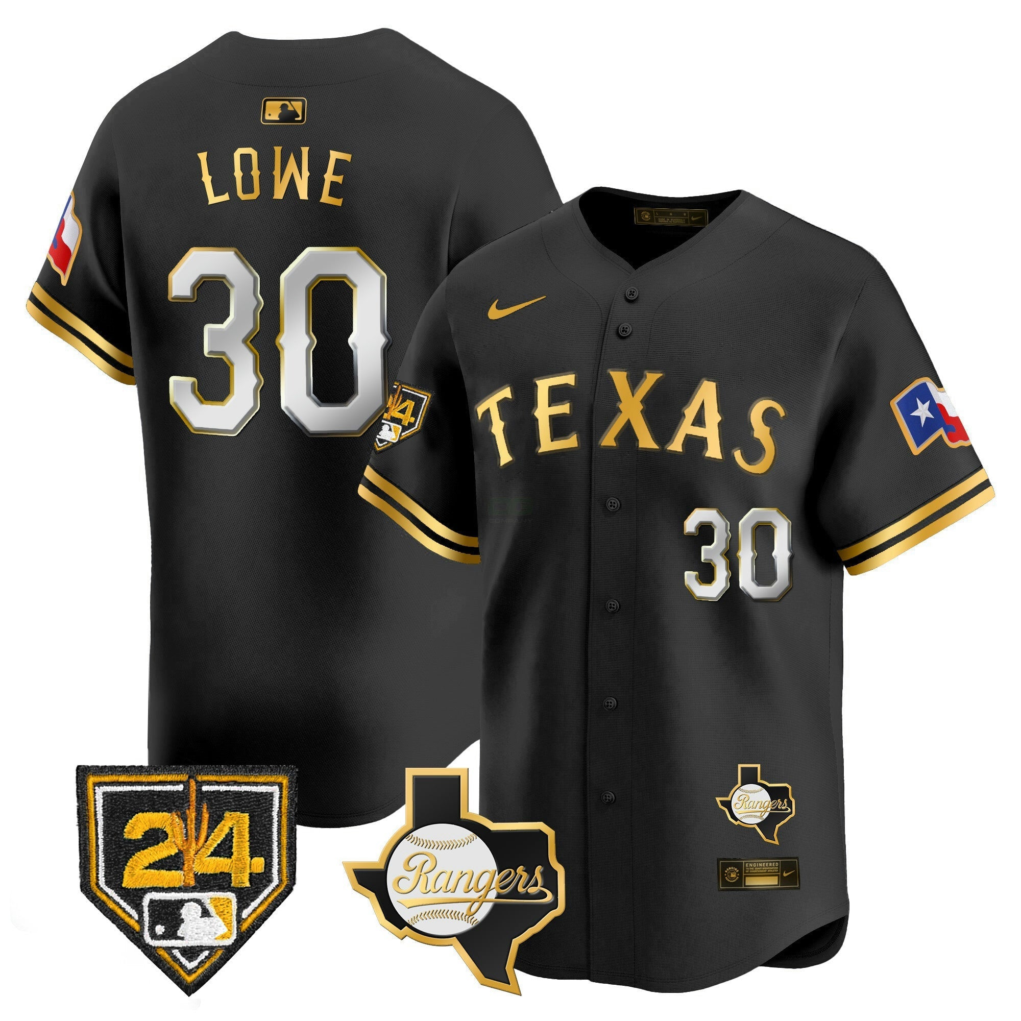 Camisa MLB Men’s Texas 2024 Spring Training Patch Vapor Premier Limited Jersey