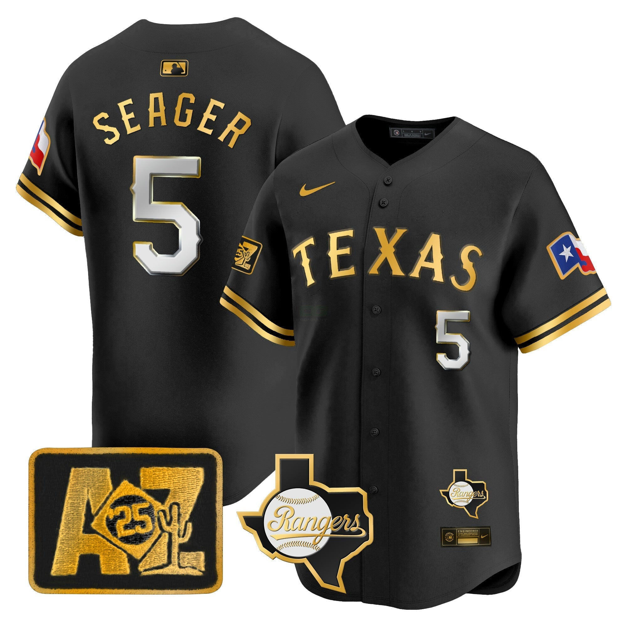 Camisa MLB Men’s Texas 2025 Spring Training Patch Vapor Premier Limited Jersey