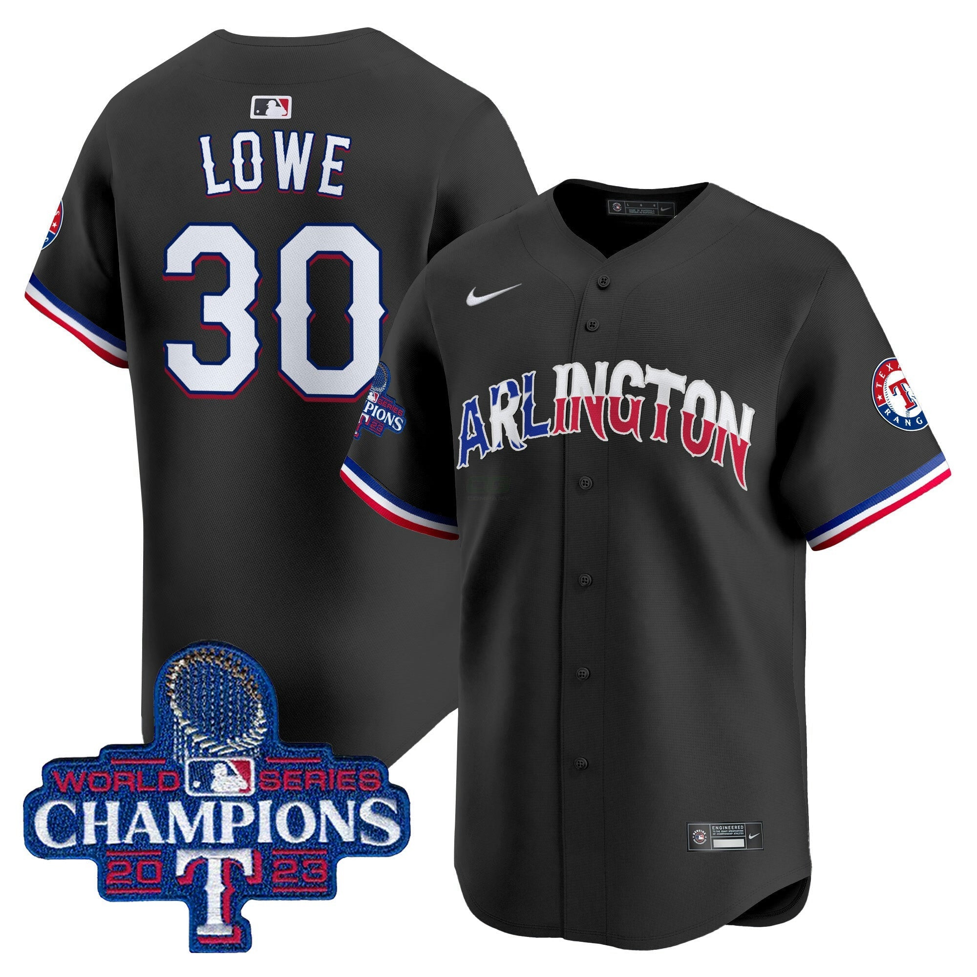 Camisa MLB Men’s Texas Arlington Champions Vapor Premier Limited Jersey