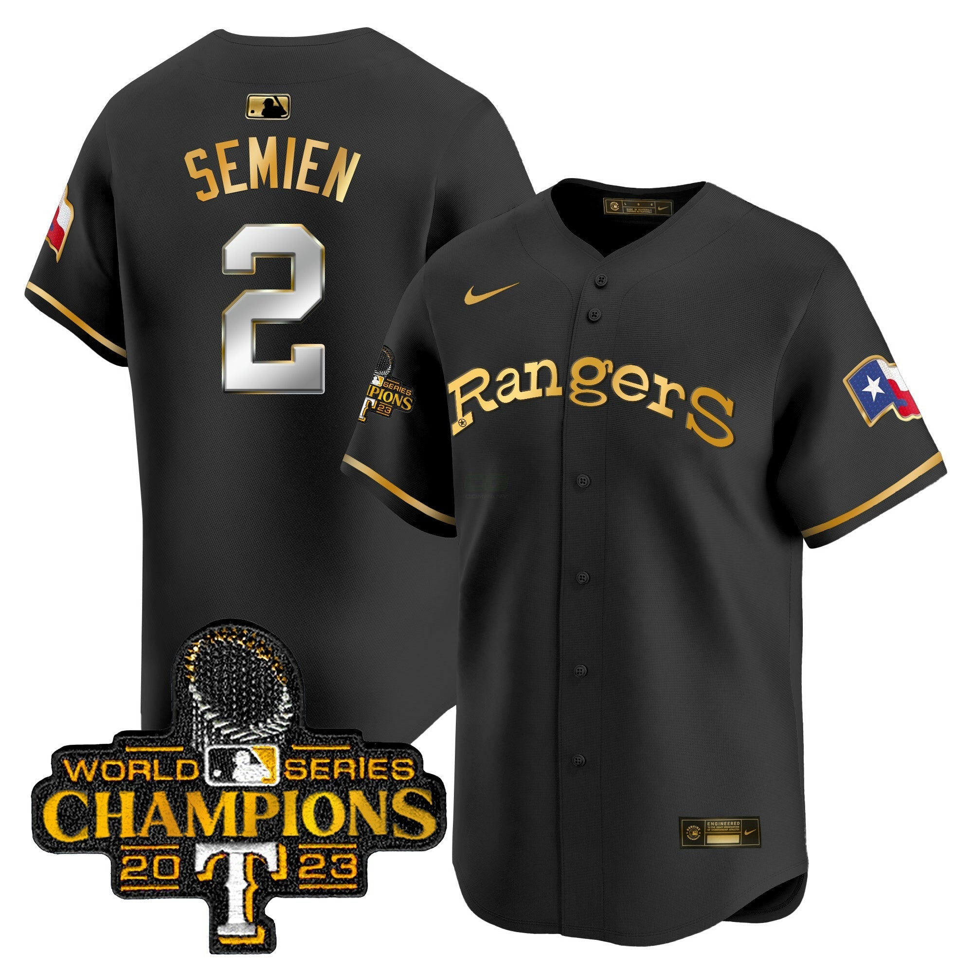 Camisa MLB Men’s Texas Throwback 1972 Vapor Premier Limited Jersey