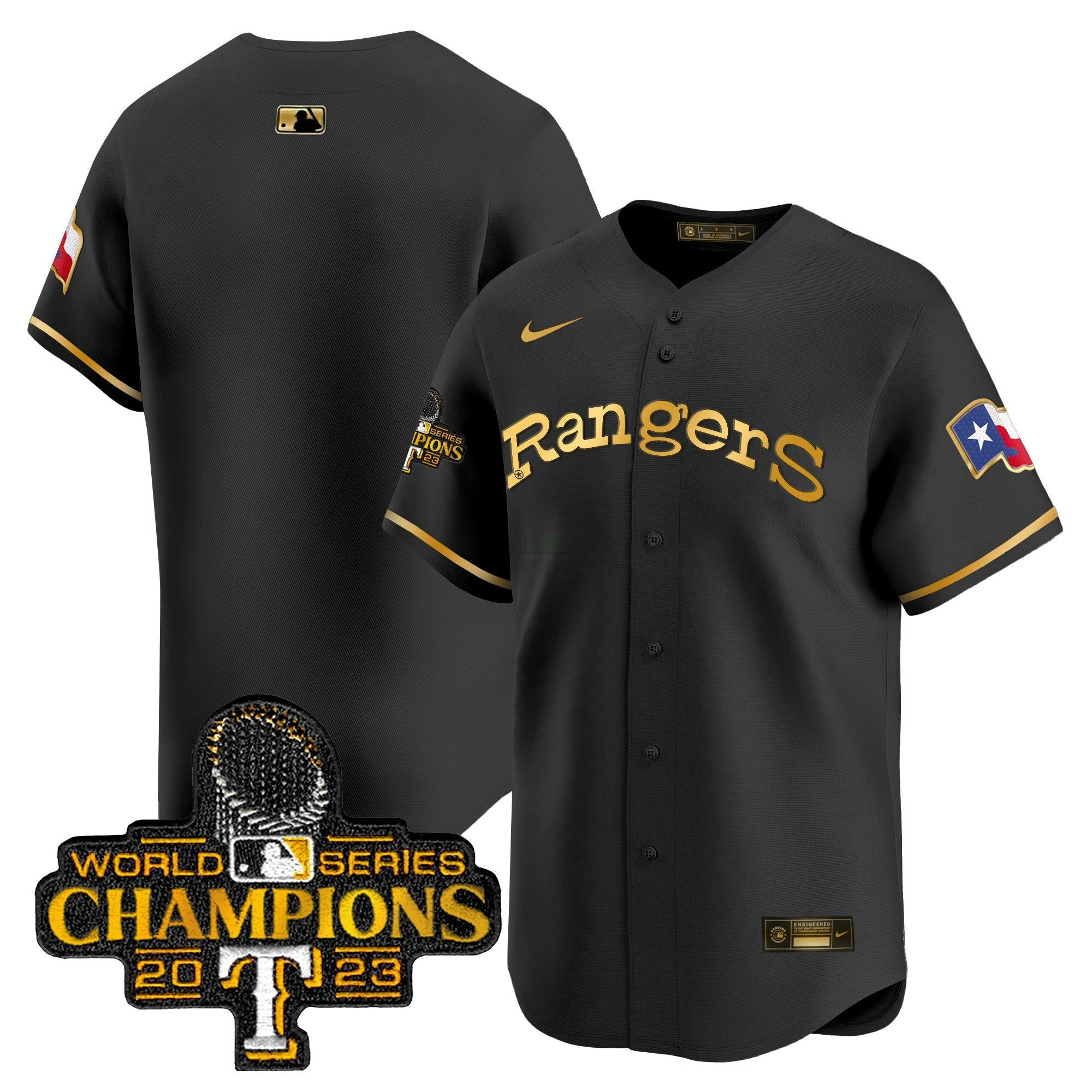 Camisa MLB Men’s Texas Throwback 1972 Vapor Premier Limited Jersey