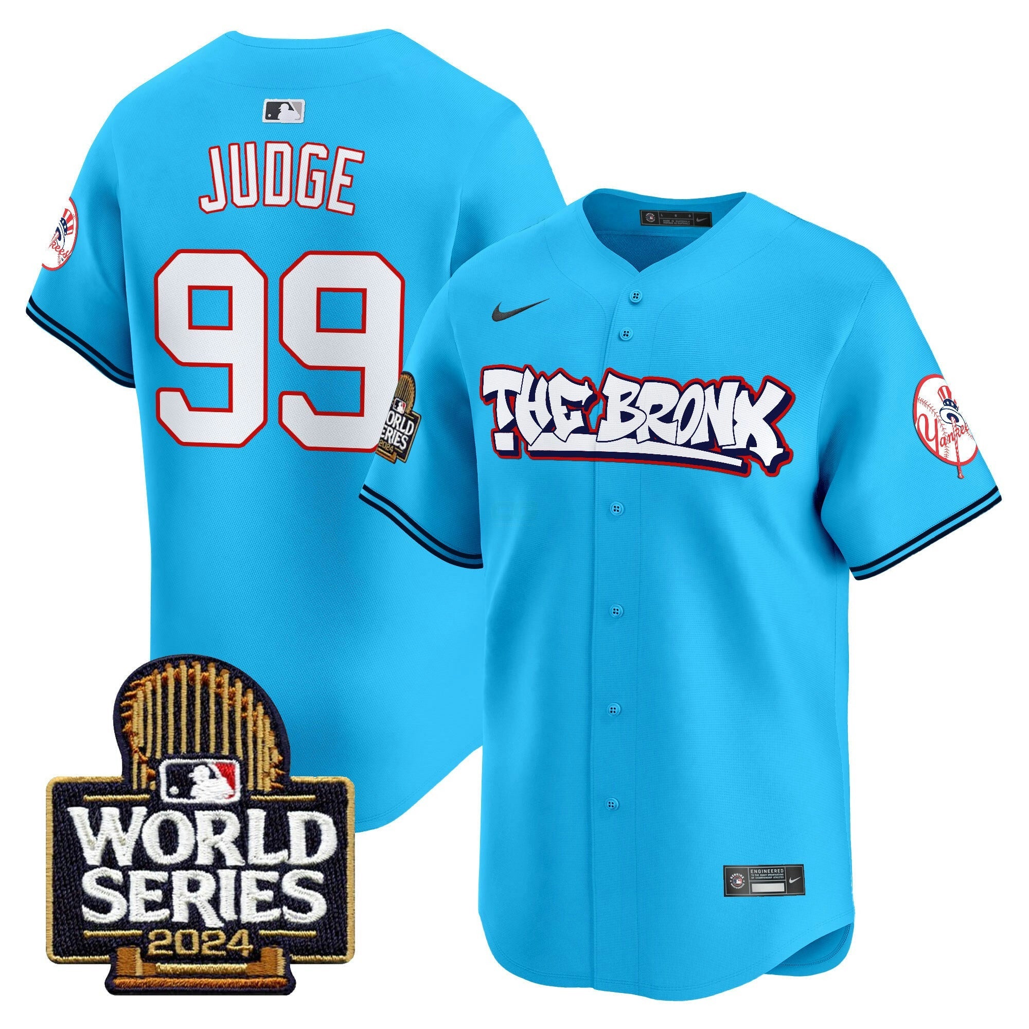 Camisa MLB Men’s The Bronx 2024 World Series Vapor Premier Limited Jersey