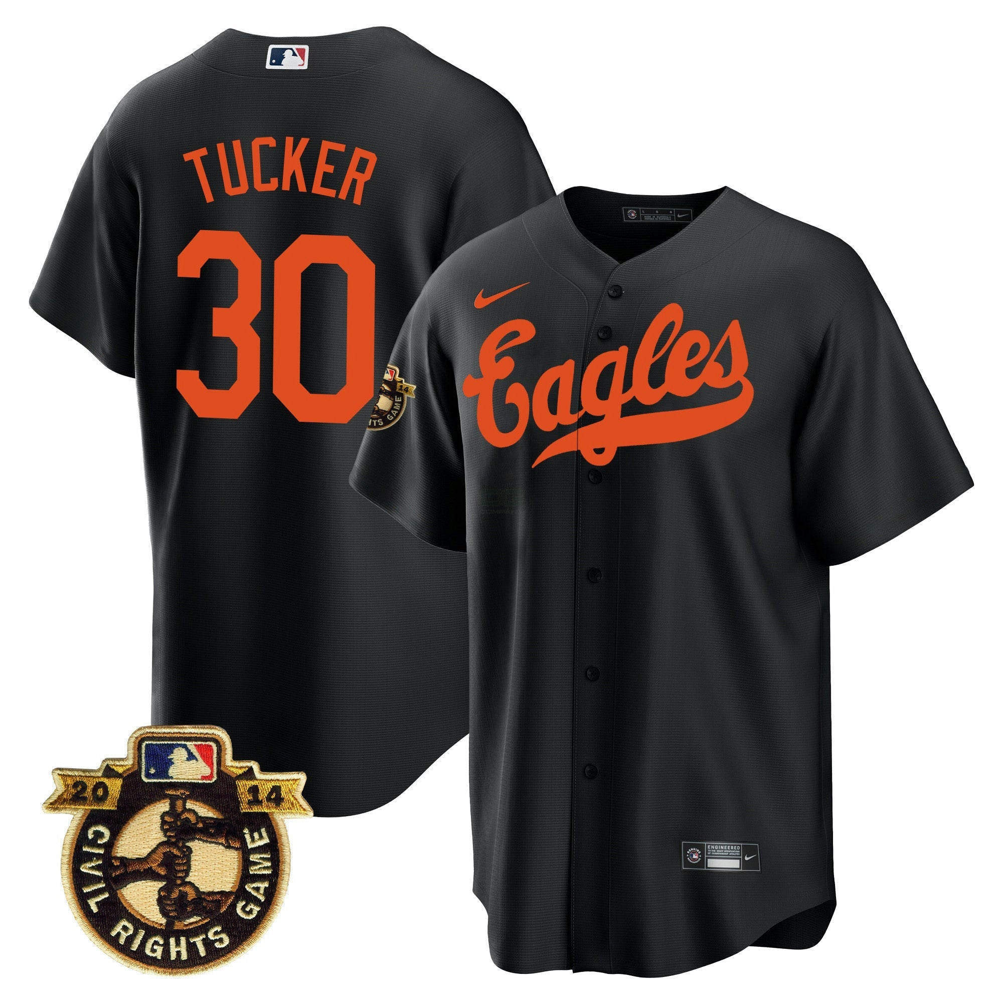 Camisa MLB Men’s Throwback 1950 Houston Eagles Jersey